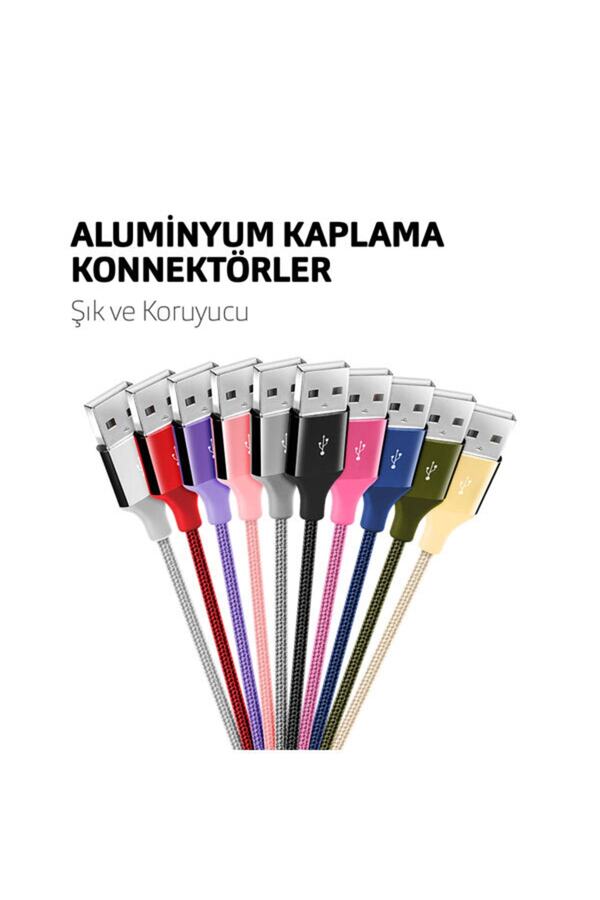 Ttec Gümüş Alumicable 2Dk16G Iphone Uyumlu Şarj Kablosu