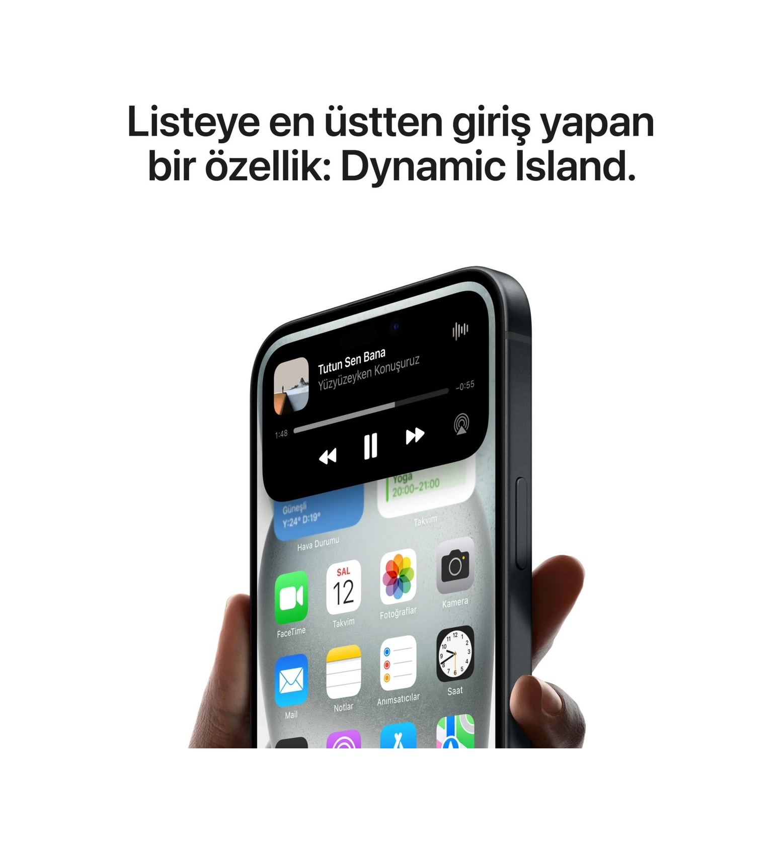 Apple İphone 15 128 Gb (Apple Türkiye Garantili) Mavi 128 Gb