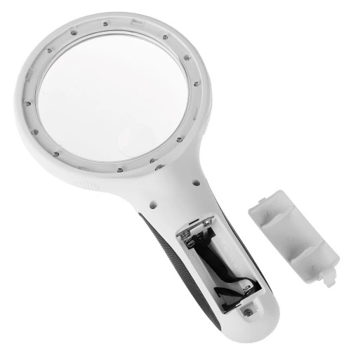 Evimdeyokyok 8 Ledli 3X75Mm & 10X19Mm El Büyüteç, Takı, Okuma,Para Kontrol Için