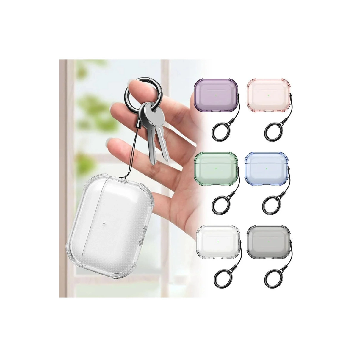 Evimdeyokyok Apple Airpods Pro 3 (3.Nesil) Showy Kılıf - Mavi
