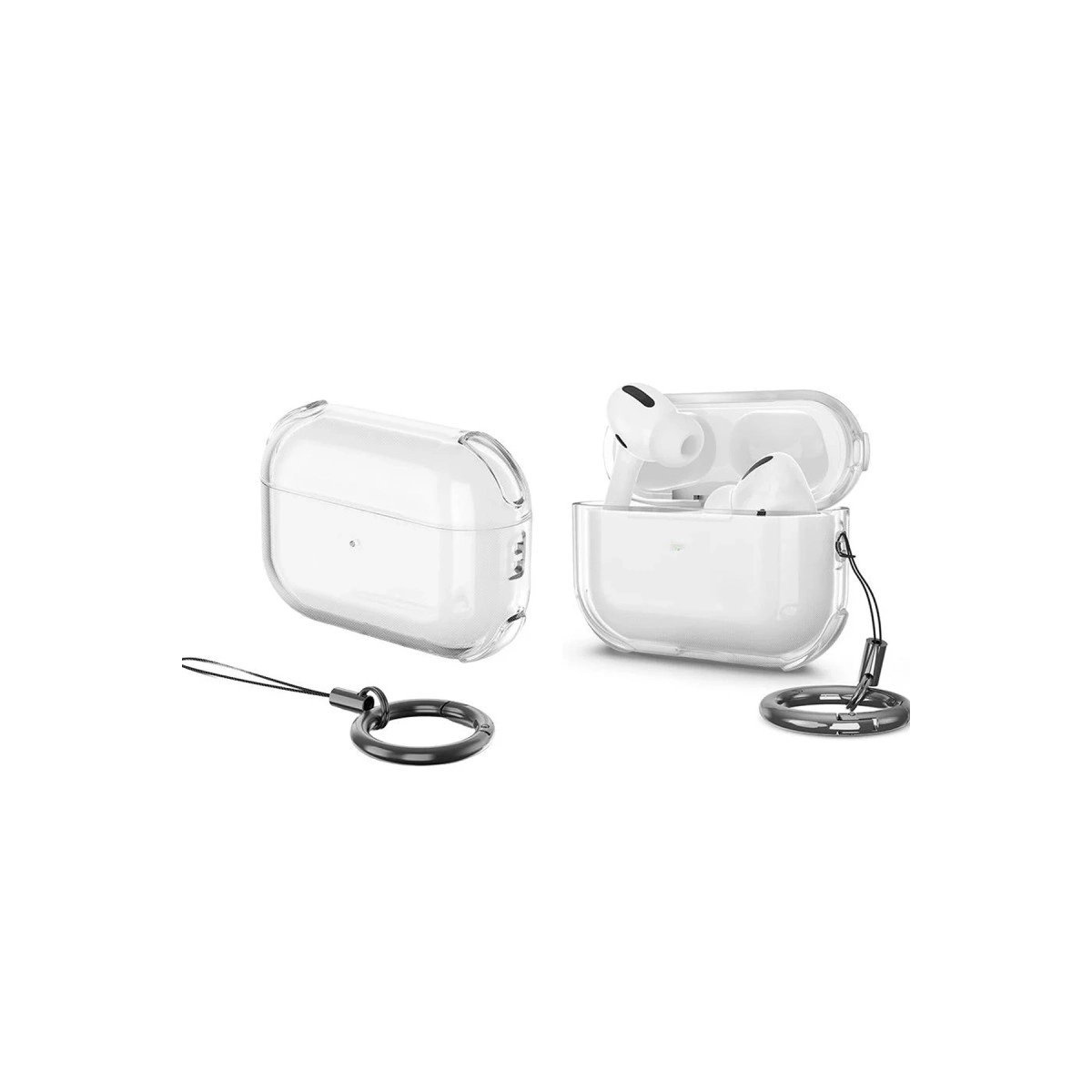 Evimdeyokyok Apple Airpods Pro 3 (3.Nesil) Showy Kılıf - Siyah
