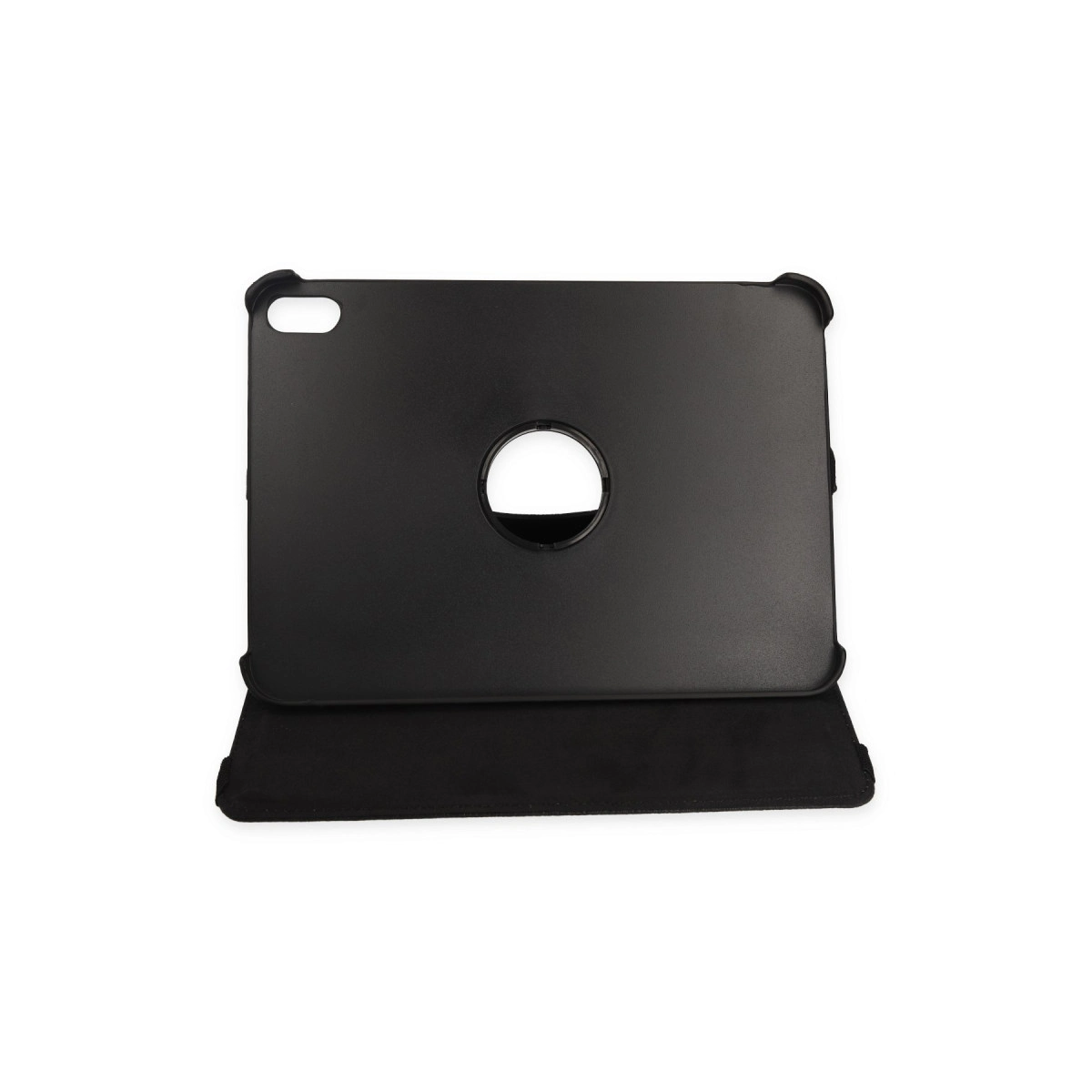 Evimdeyokyok Apple İpad 2022 10.9 (10.Nesil) Kılıf 360 Tablet Deri Kılıf - Siyah