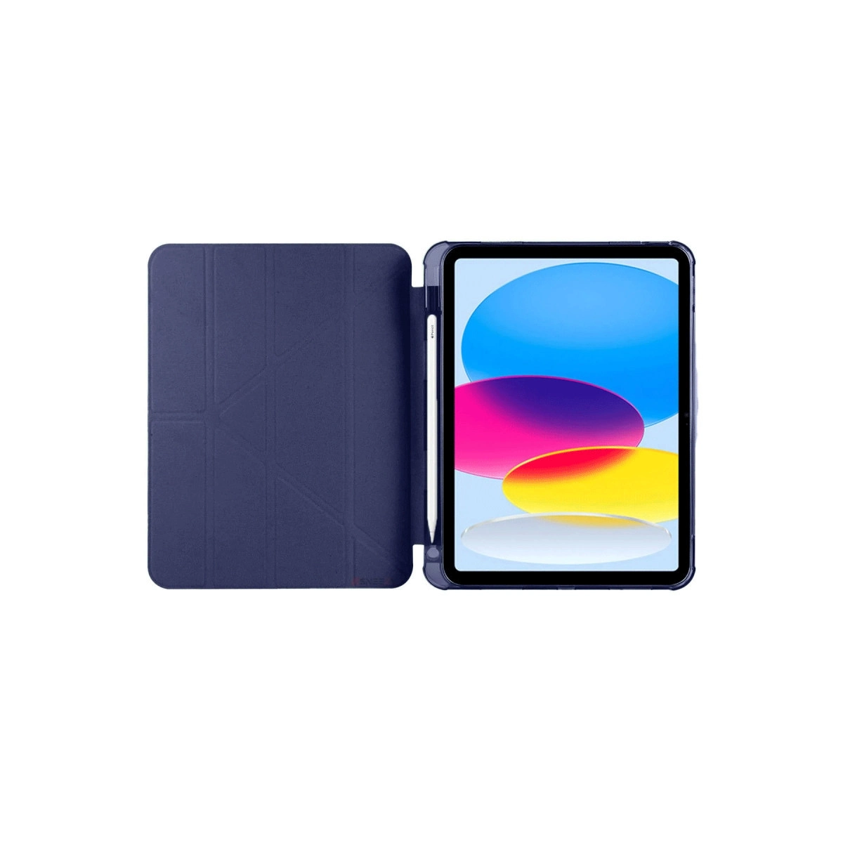 Evimdeyokyok Apple İpad 2022 10.9 (10.Nesil) Kılıf Kalemlikli Mars Tablet Kılıfı - Lacivert