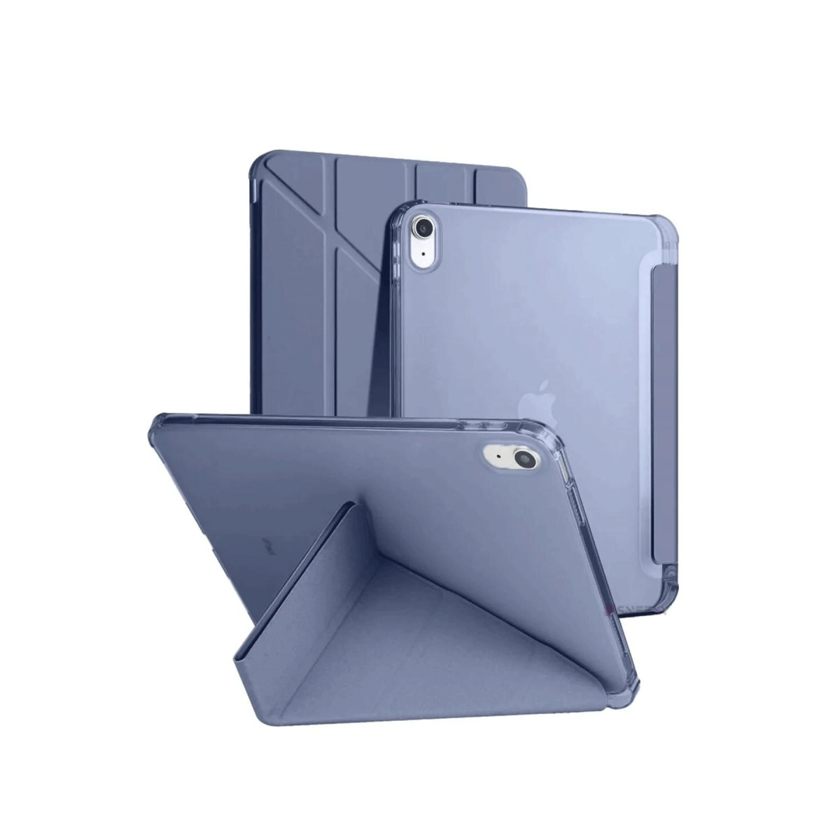 Evimdeyokyok Apple İpad 2022 10.9 (10.Nesil) Kılıf Kalemlikli Mars Tablet Kılıfı - Lavender