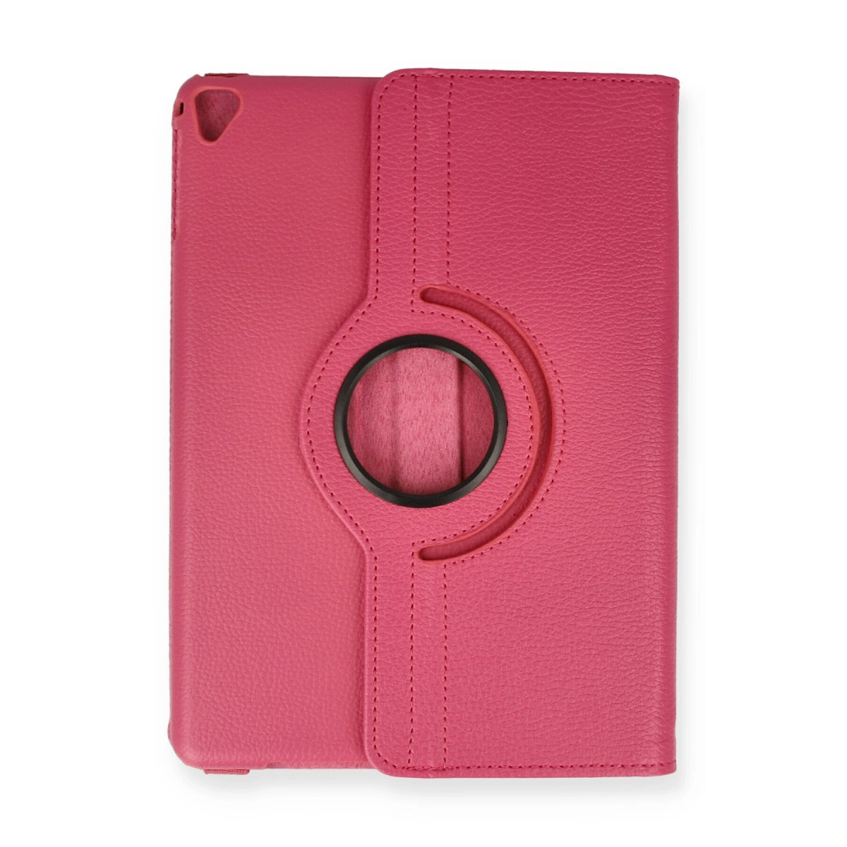 Evimdeyokyok Apple İpad 9.7 (2018) Kılıf 360 Tablet Deri Kılıf - Pembe