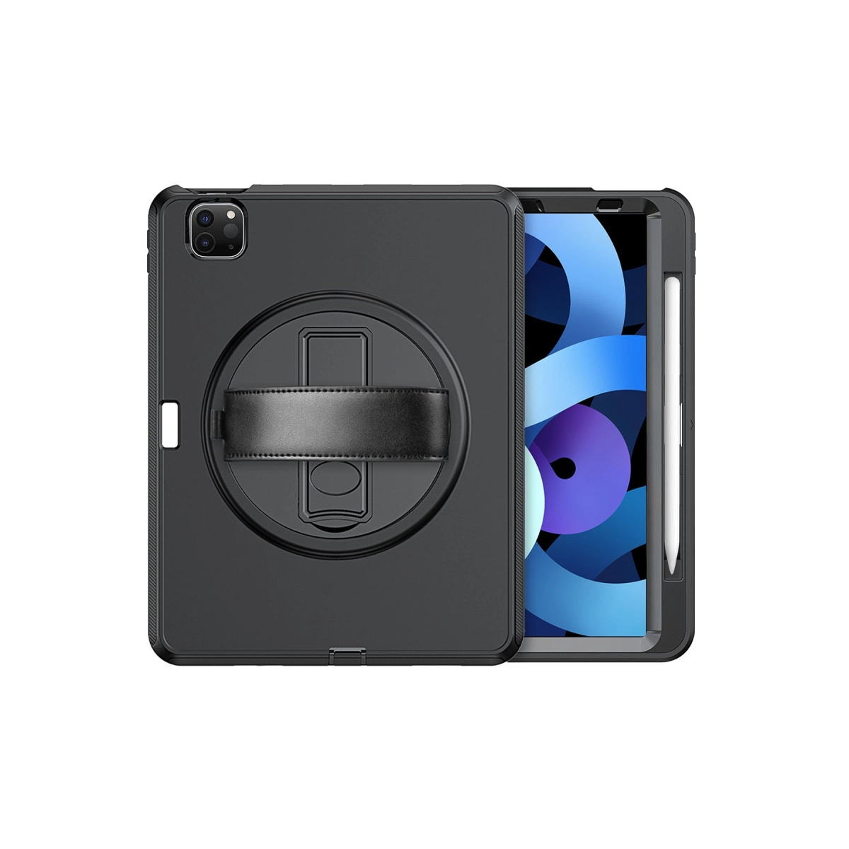 Evimdeyokyok Apple İpad Pro 11 (2018) Kılıf Hand Strap Tablet Kılıfı - Siyah