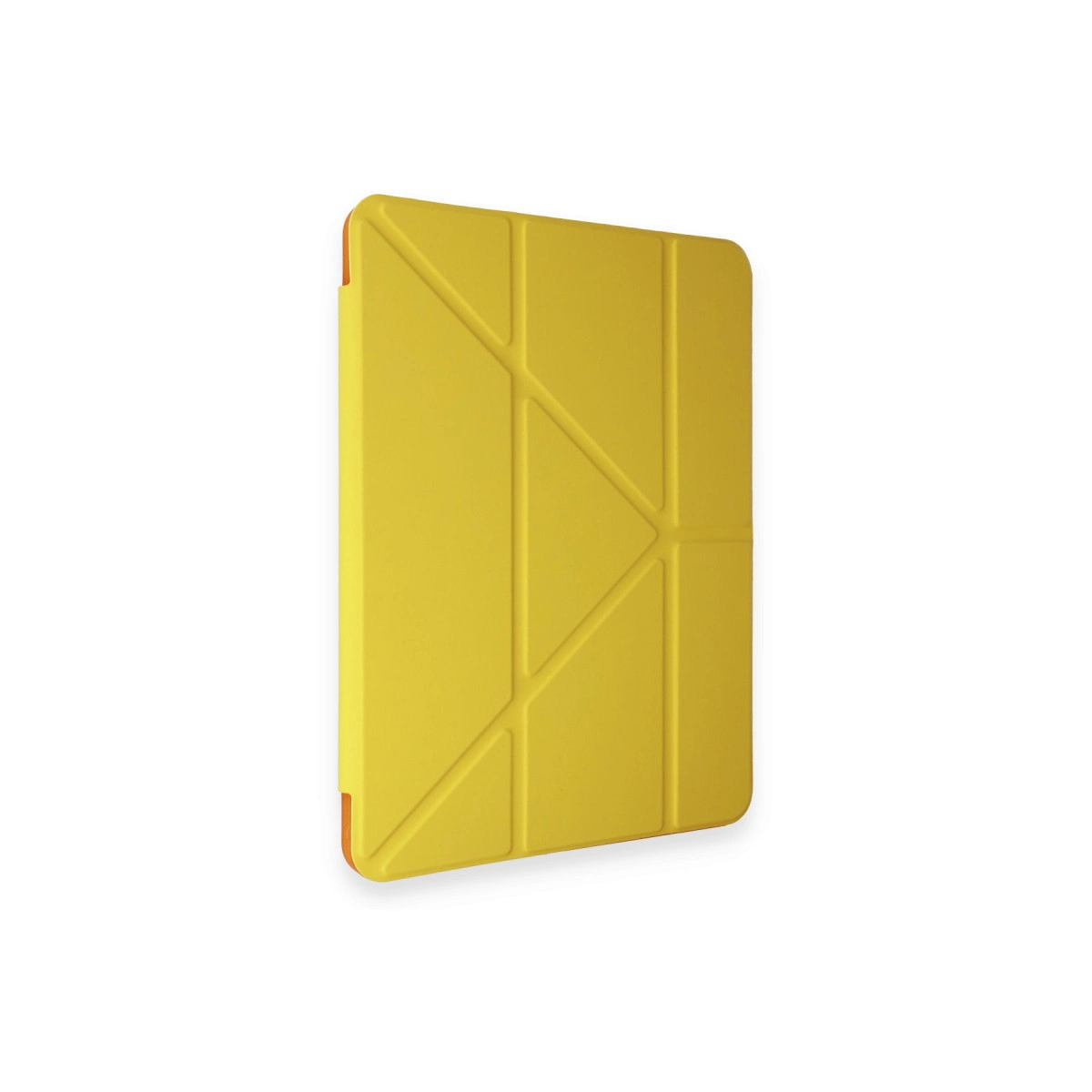 Evimdeyokyok Apple İpad Pro 11 (2018) Kılıf Kalemlikli Mars Tablet Kılıfı - Açık Sarı