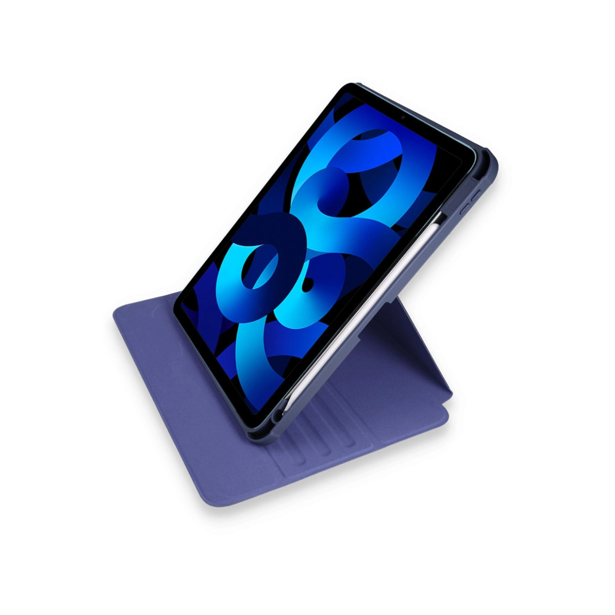 Evimdeyokyok Apple İpad Pro 11 (2021) Kılıf Ling 360 Kalemlikli Tablet Kılıf - Lacivert