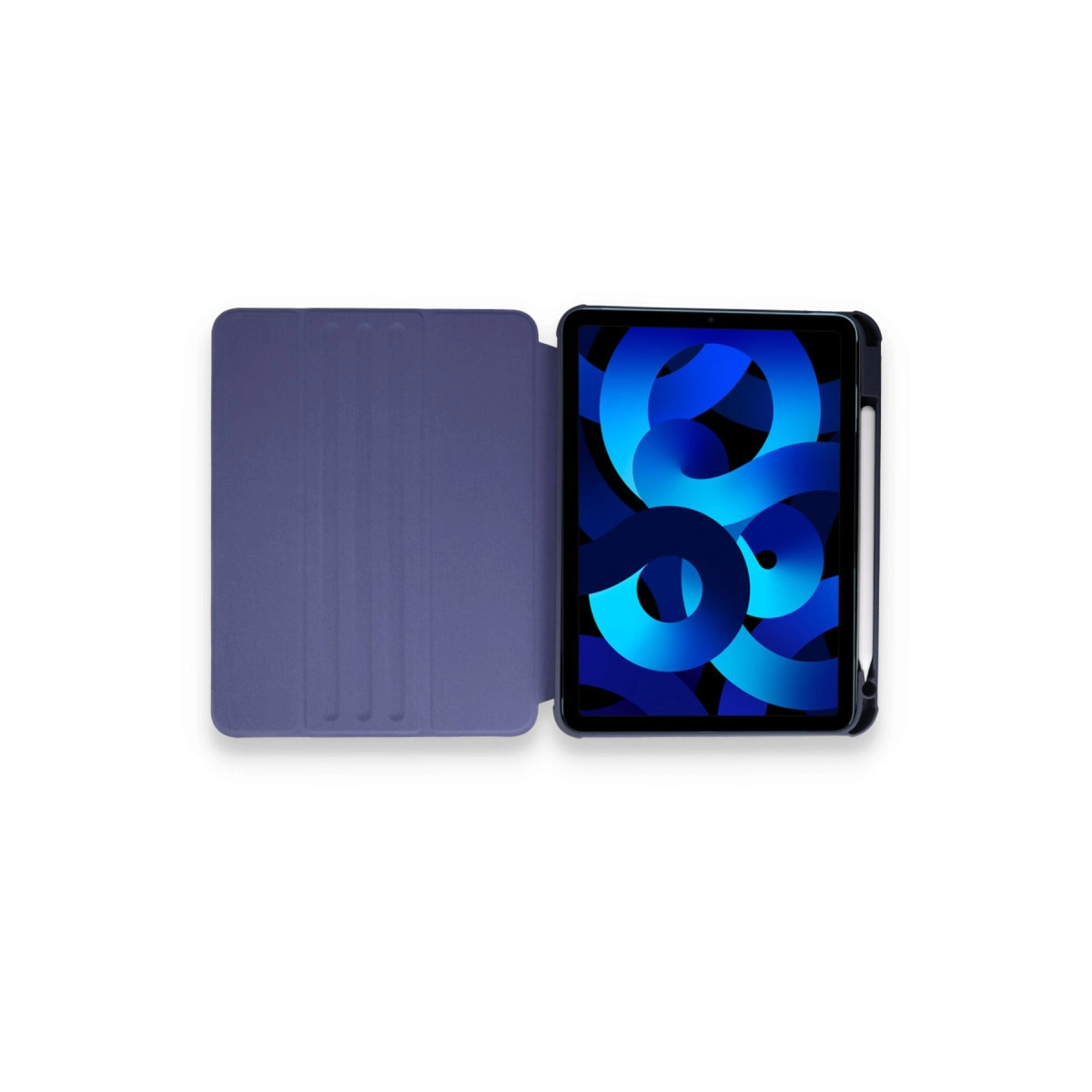 Evimdeyokyok Apple İpad Pro 11 (2021) Kılıf Ling 360 Kalemlikli Tablet Kılıf - Lacivert