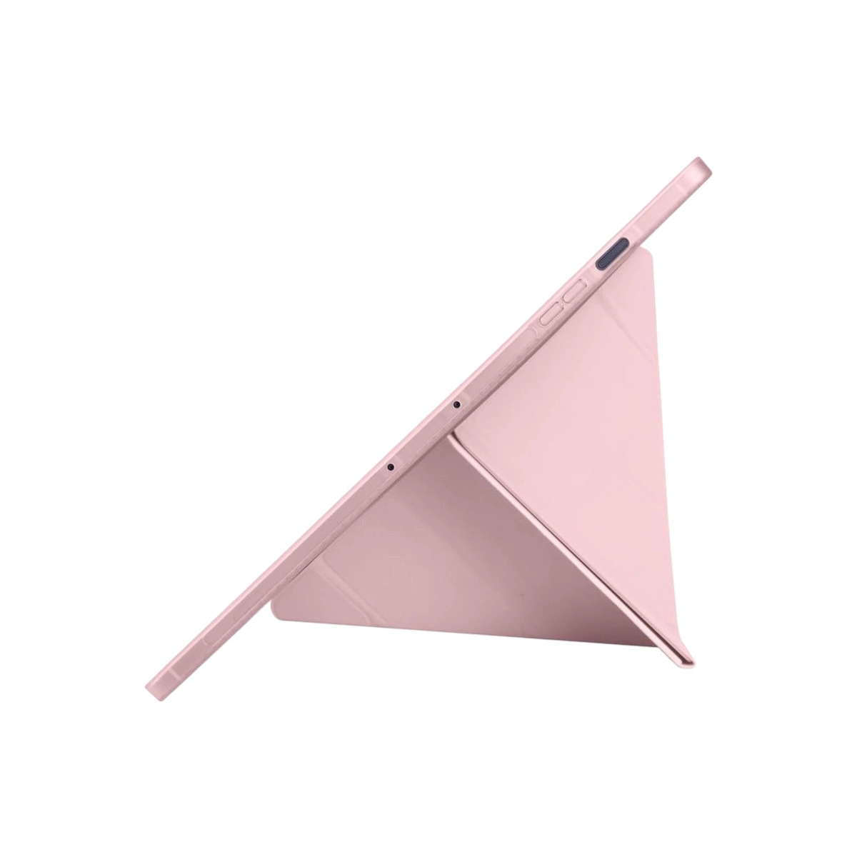 Evimdeyokyok Apple İpad Pro 13 (2024) Kılıf Kalemlikli Hugo Tablet Kılıfı - Rose Gold