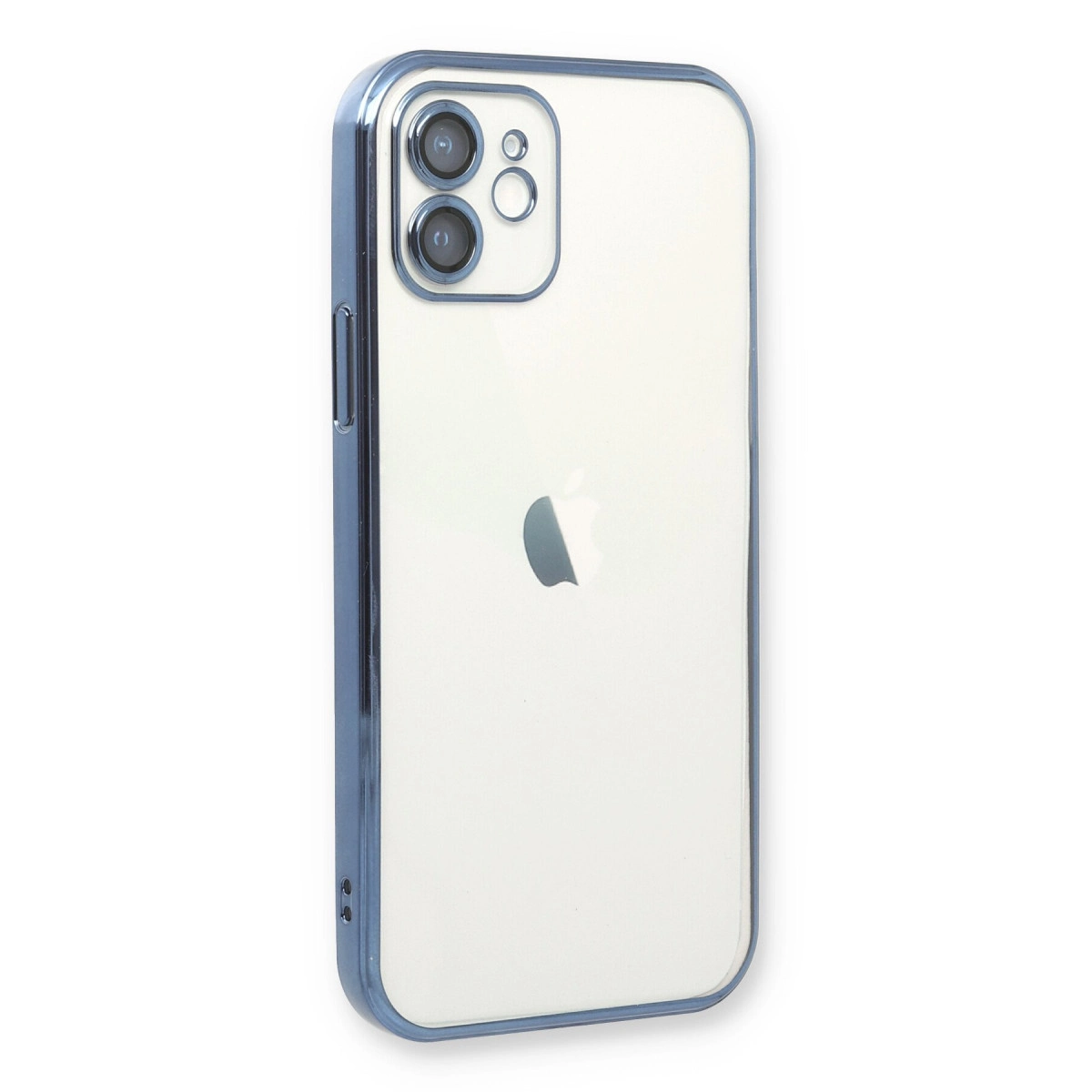 Evimdeyokyok Apple İphone 11 Kılıf Razer Lensli Silikon - Açık Mavi