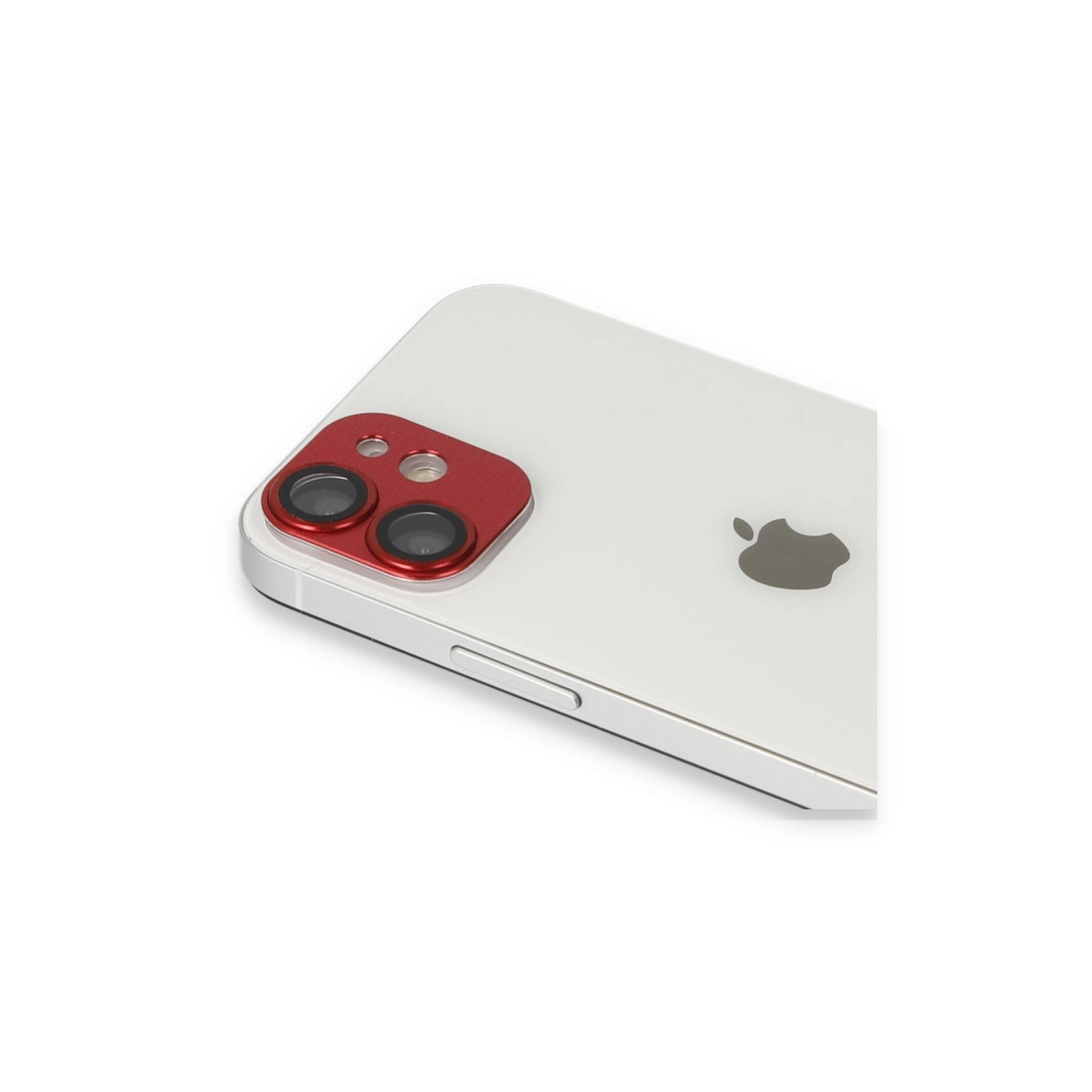 Evimdeyokyok Apple İphone 11 Pers Alüminyum Kamera Lens - Kırmızı