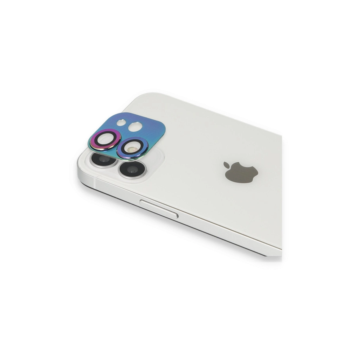Evimdeyokyok Apple İphone 11 Pers Alüminyum Kamera Lens - Rainbow