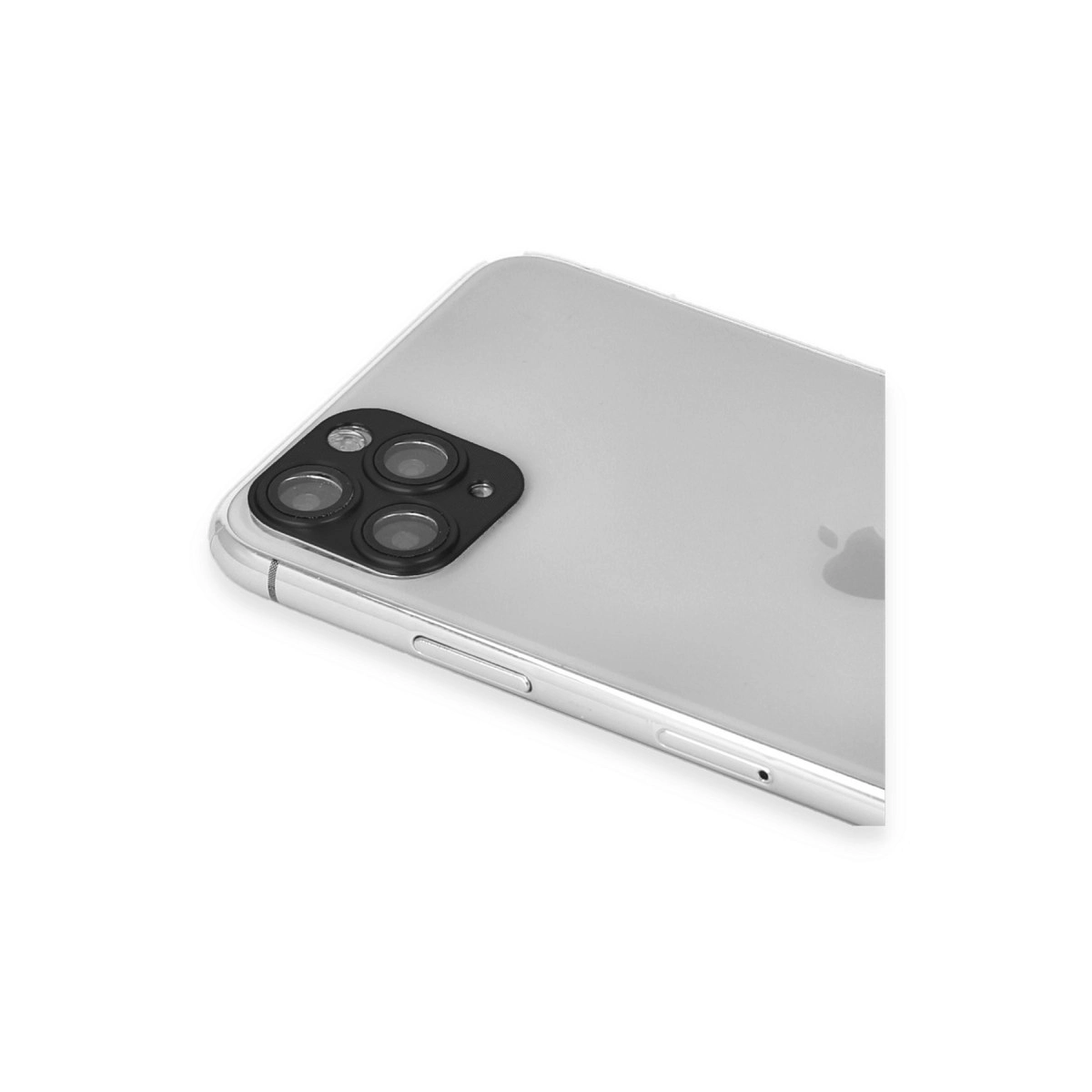 Evimdeyokyok Apple İphone 11 Pro Max Pers Alüminyum Kamera Lens - Siyah