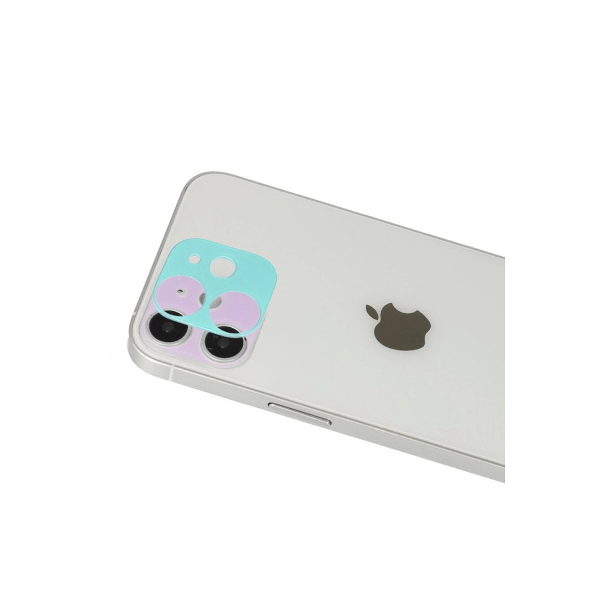 Evimdeyokyok Apple İphone 12 Rainbow Kamera Lens Koruma Cam - Yeşil