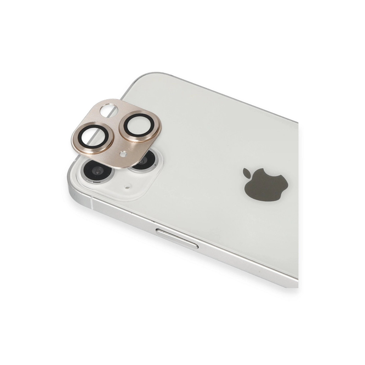 Evimdeyokyok Apple İphone 13 Pers Alüminyum Kamera Lens - Gold