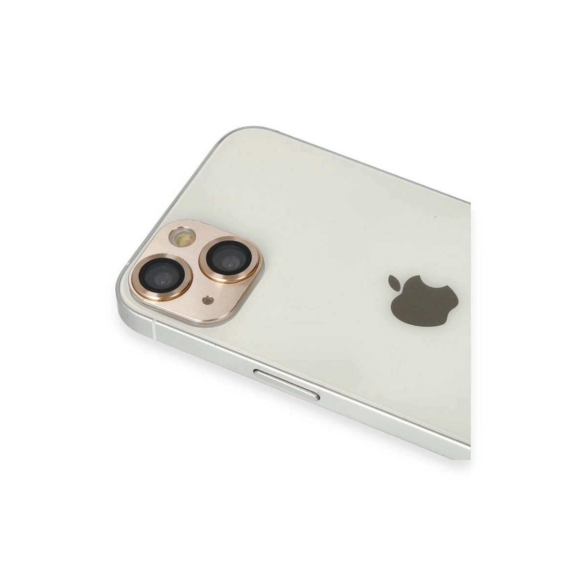Evimdeyokyok Apple İphone 13 Pers Alüminyum Kamera Lens - Gold