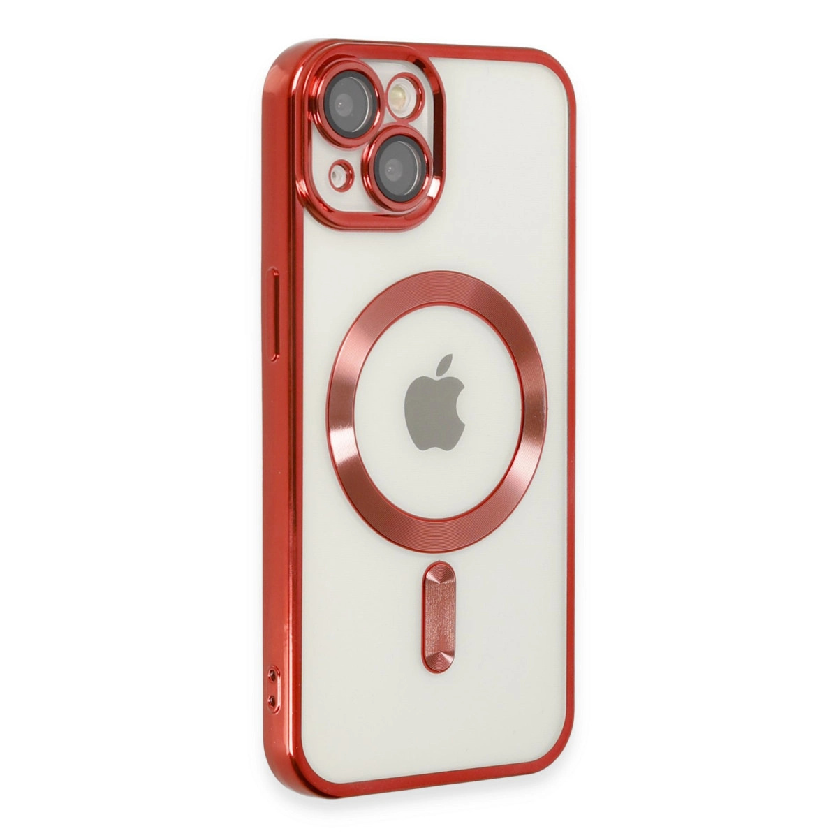 Evimdeyokyok Apple İphone 14 Plus Kılıf Kross Magneticsafe Kapak - Kırmızı