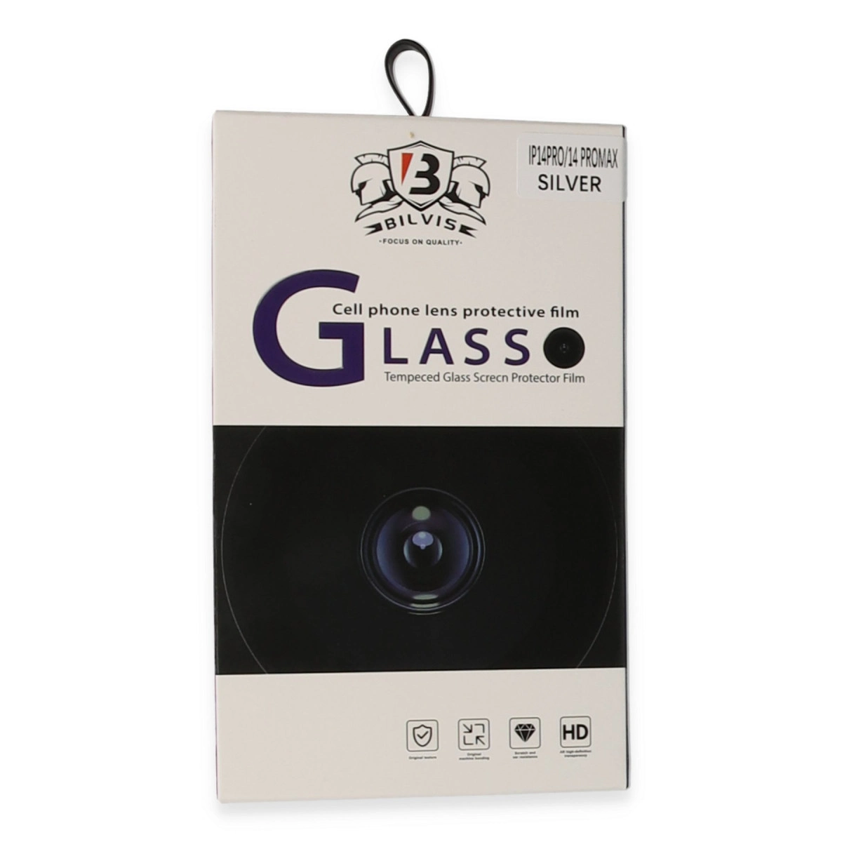 Evimdeyokyok Apple İphone 14 Pro Max Bilvis Titan Kamera Lens - Gümüş