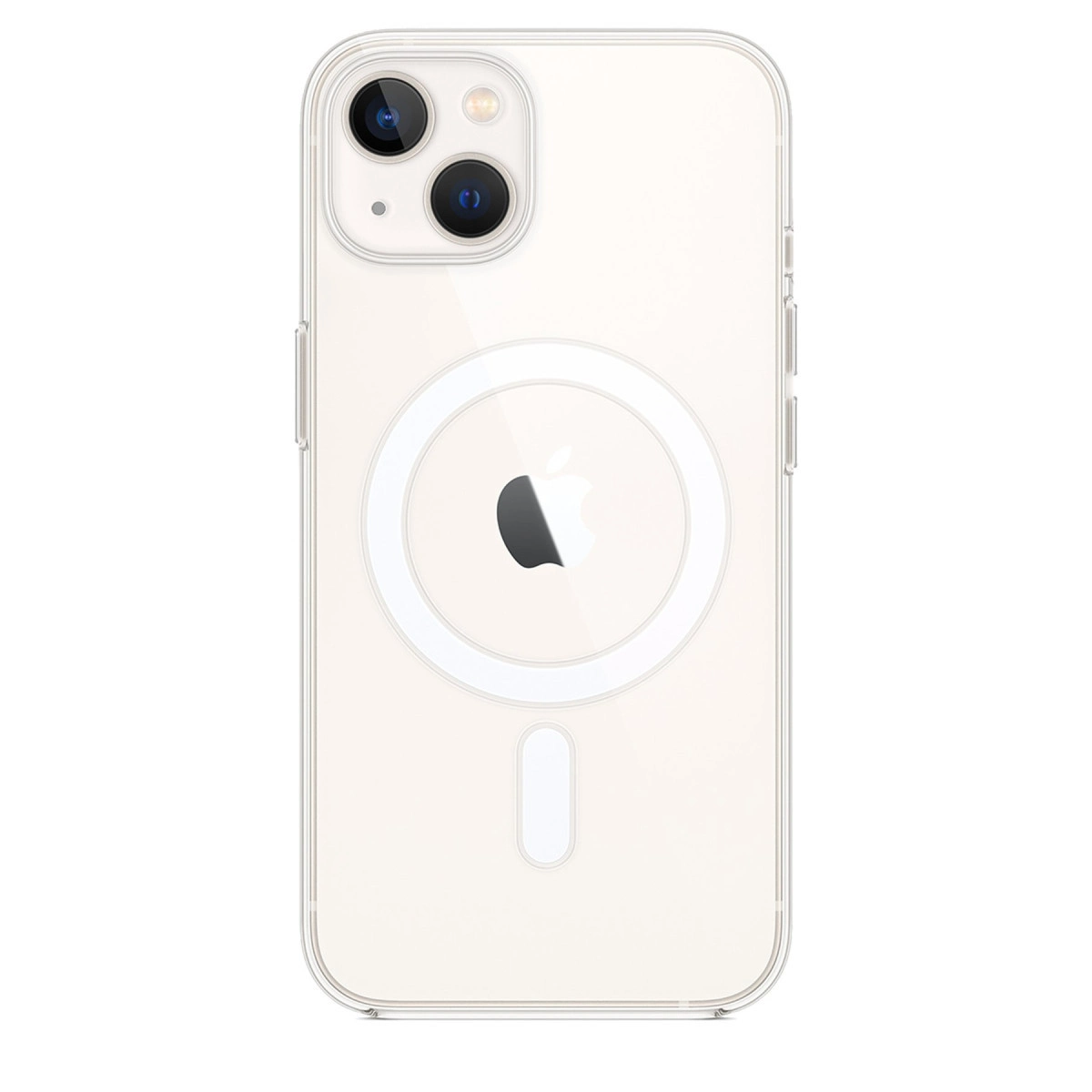 Evimdeyokyok Apple İphone 15 Plus Kılıf Magneticsafe Şeffaf Silikon - Şeffaf