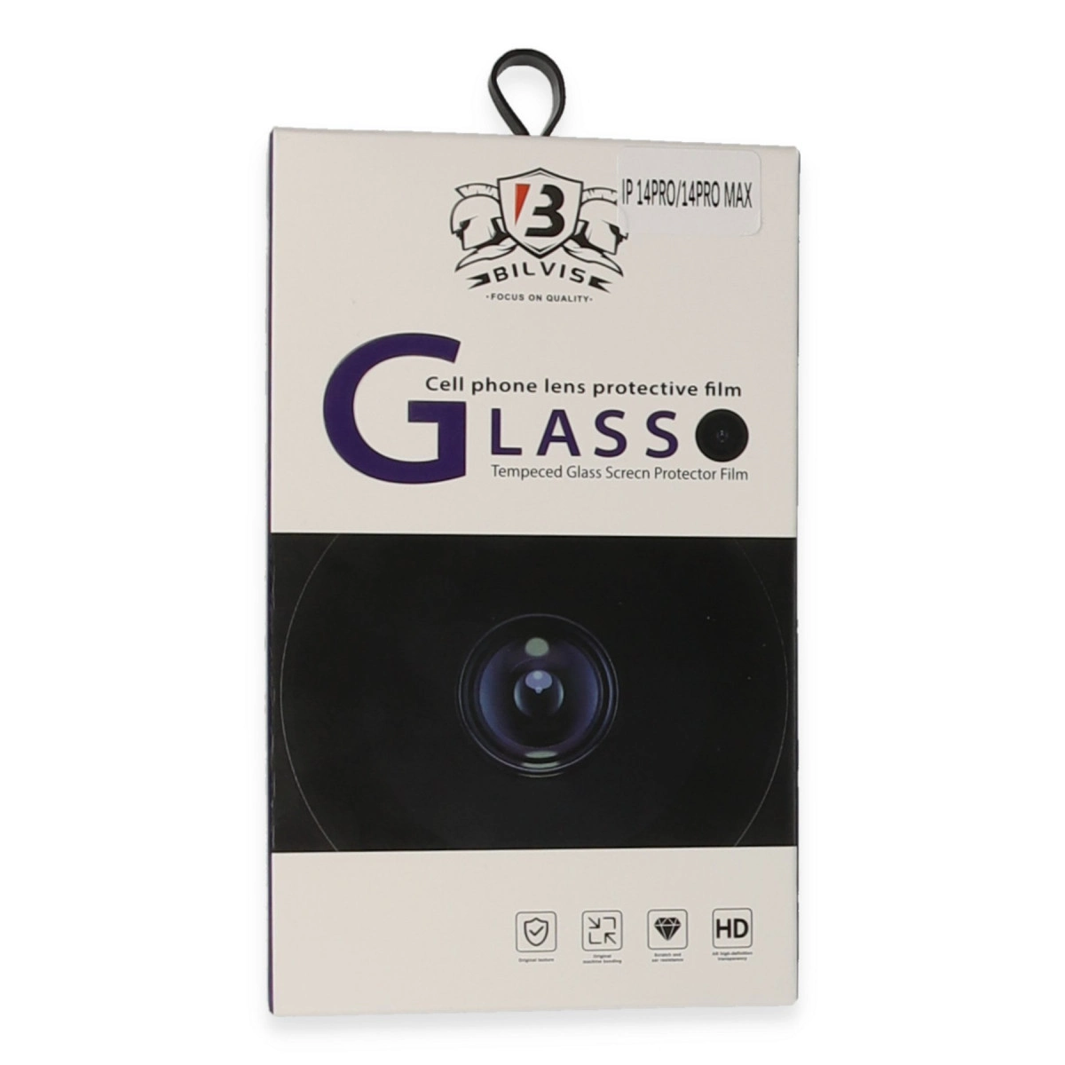 Evimdeyokyok Apple İphone 15 Pro Max Bilvis Titan Kamera Lens - Siyah