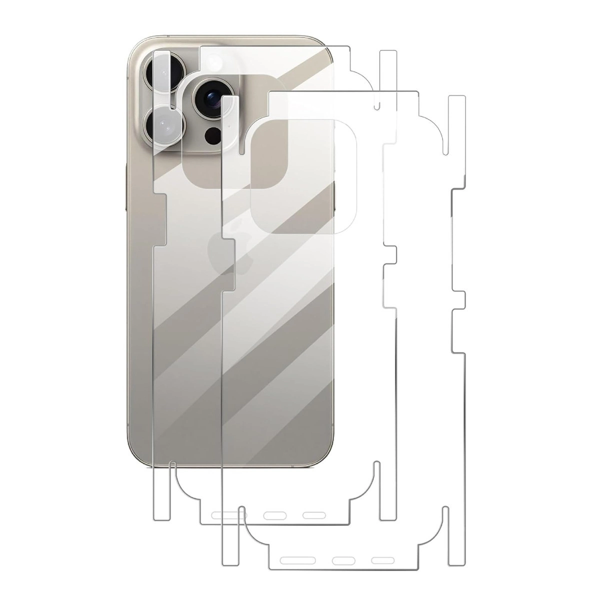 Evimdeyokyok Apple İphone 16 360 Full Body Arka Koruyucu