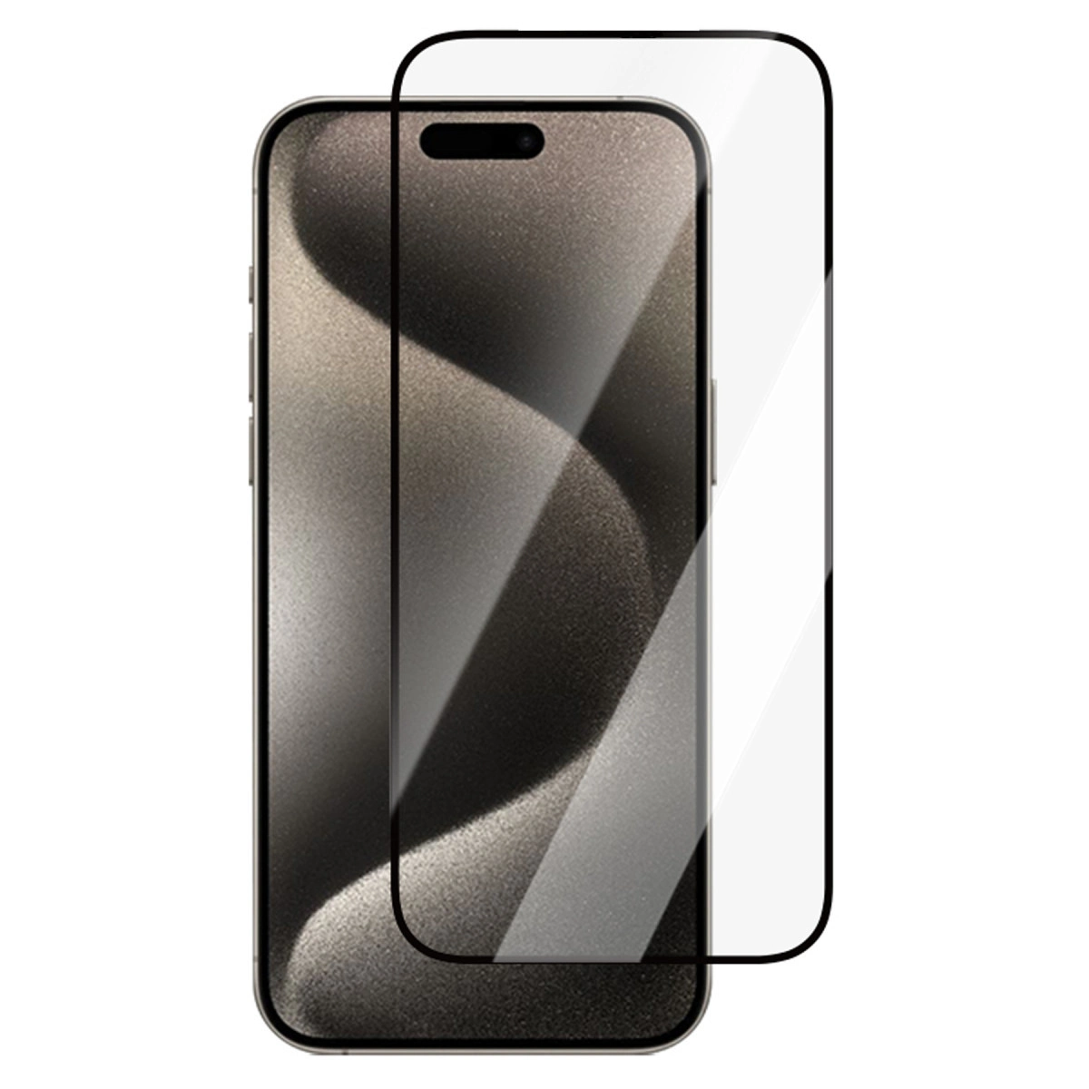 Evimdeyokyok Apple İphone 16 Pro Max Bilvis 3X Ar Hd Cam Ekran Koruyucu - Siyah