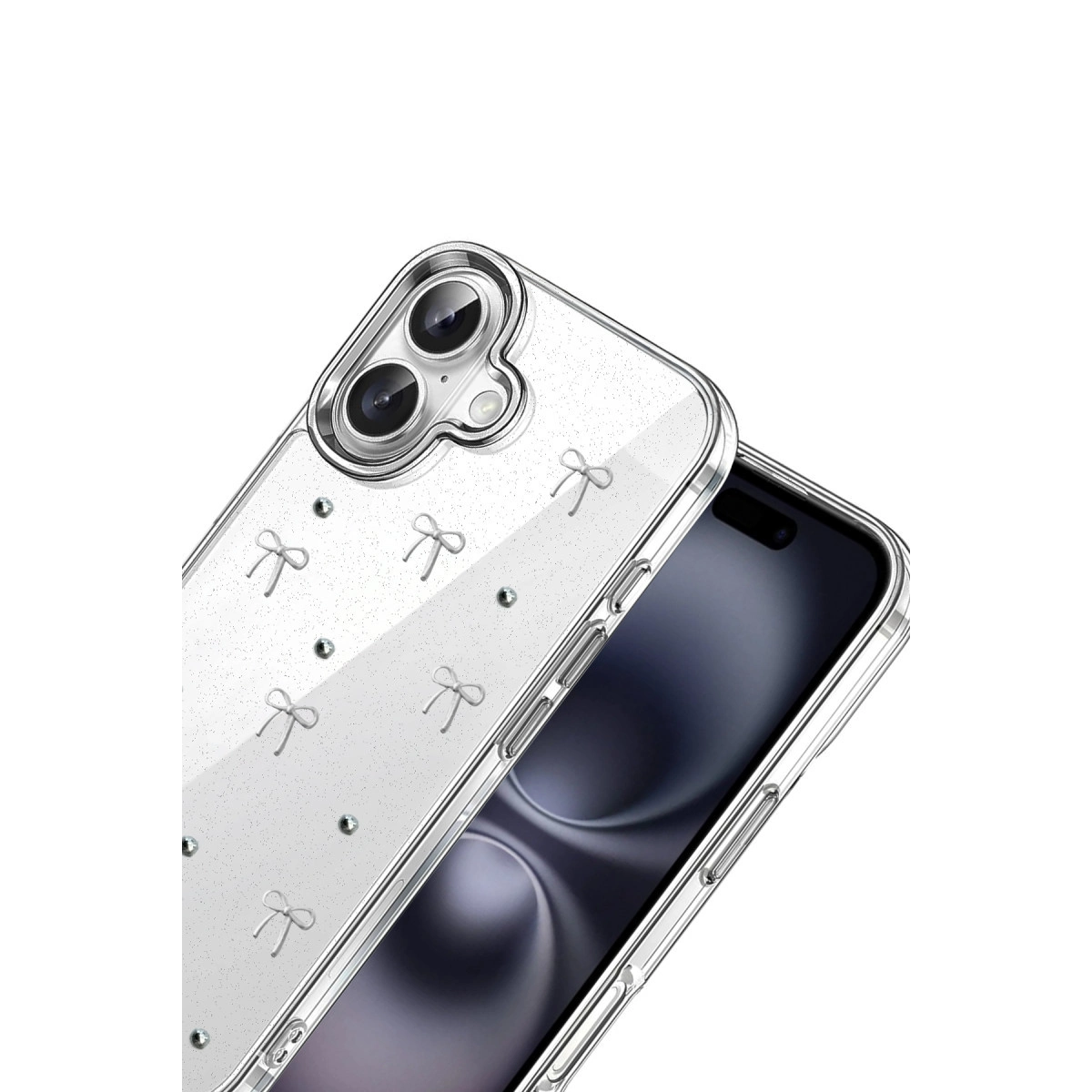 Evimdeyokyok Apple İphone 17 Fiyonk Desenli Kapak - Desen 5
