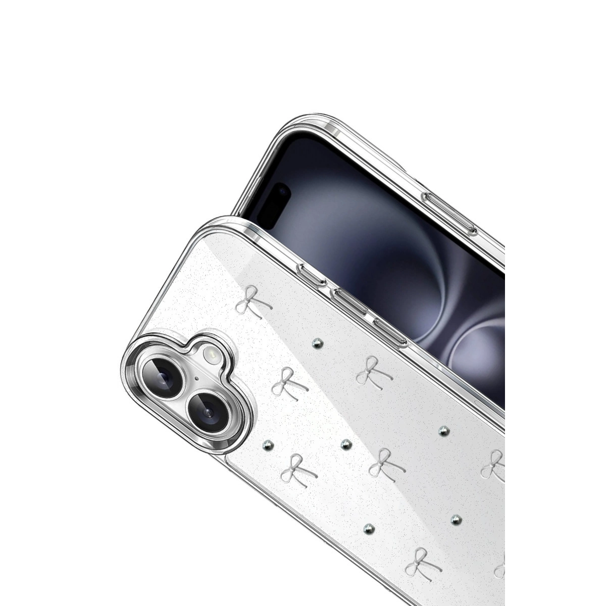 Evimdeyokyok Apple İphone 17 Fiyonk Desenli Kapak - Desen 5