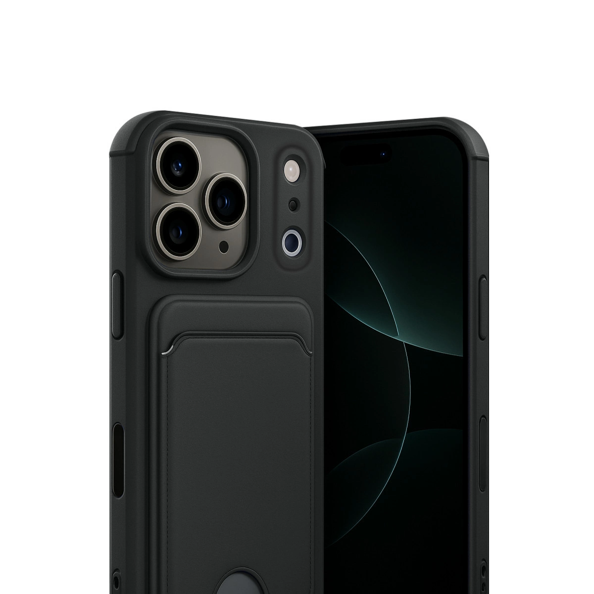 Evimdeyokyok Apple İphone 17 Pro Max Kelvin Kartvizitli Silikon - Siyah