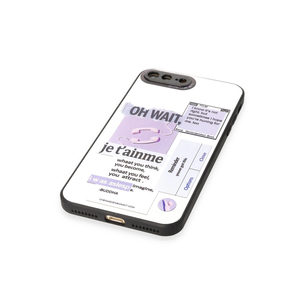 Evimdeyokyok Apple İphone 7 Plus Kılıf Mirror Desenli Kapak - Mirror - 4