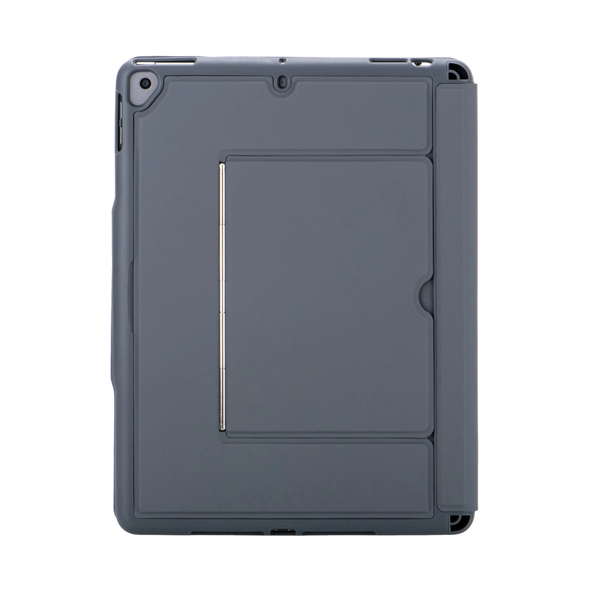 Evimdeyokyok Apple T5506D İpad 10.2 (9.Nesil) Kılıf Palermo Ledli Klavyeli Standlı Tablet Kılıfı - Siyah