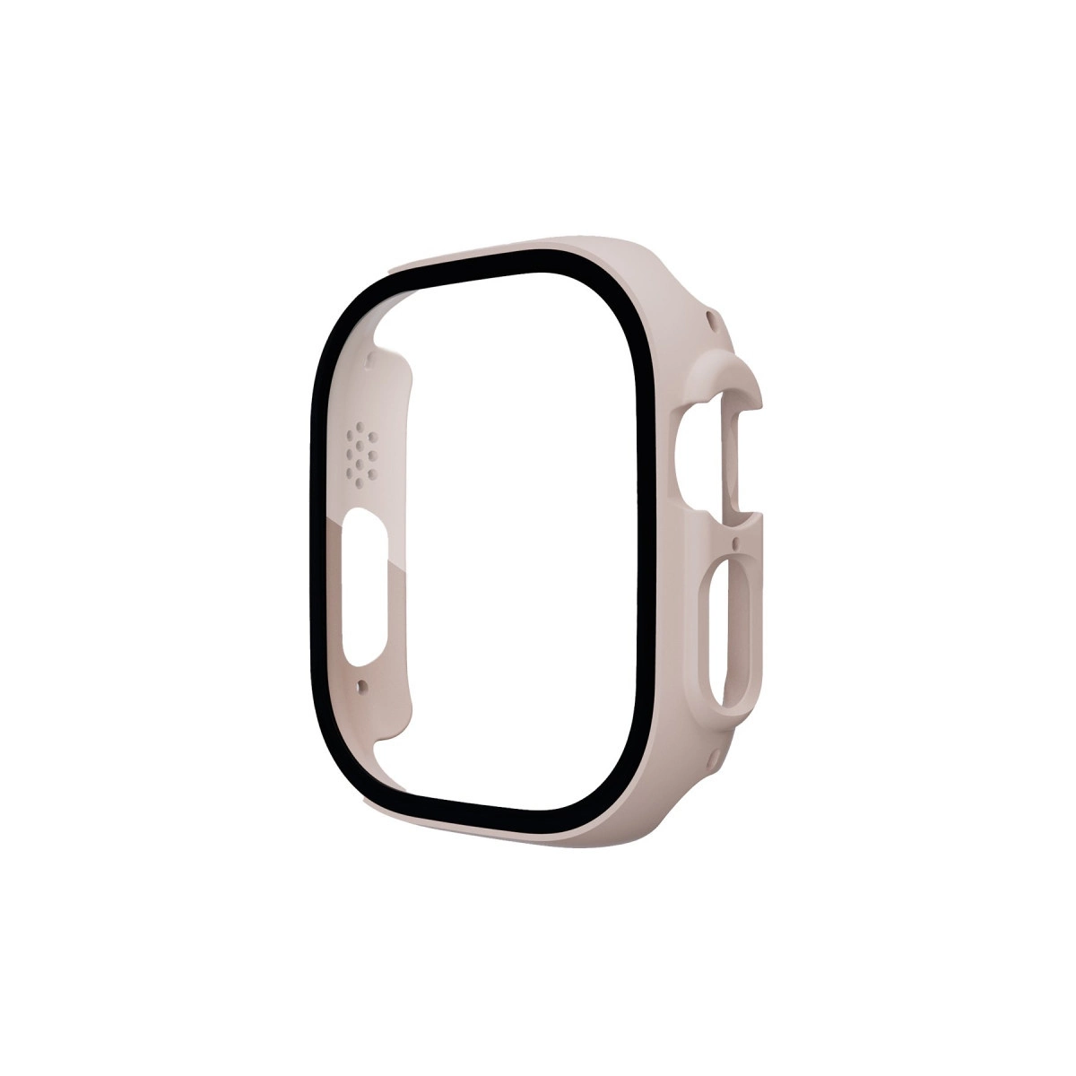 Evimdeyokyok Apple Watch Ultra 49Mm Desert Camlı Kasa Ekran Koruyucu - Metalik Gold