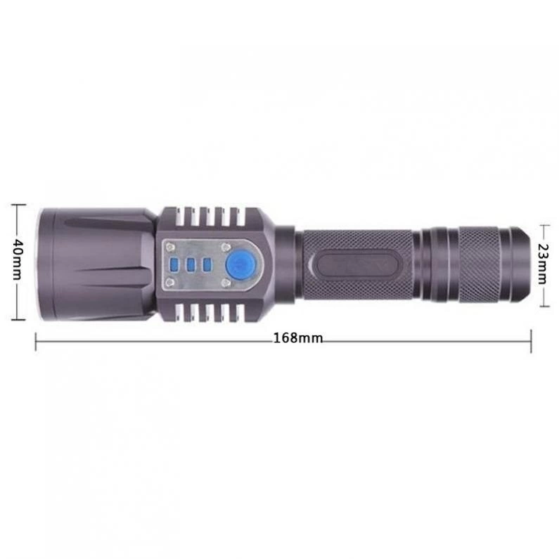 Evimdeyokyok Baretta Brs18 Oto Şarjlı T6 Led 3000 Lümen El Feneri