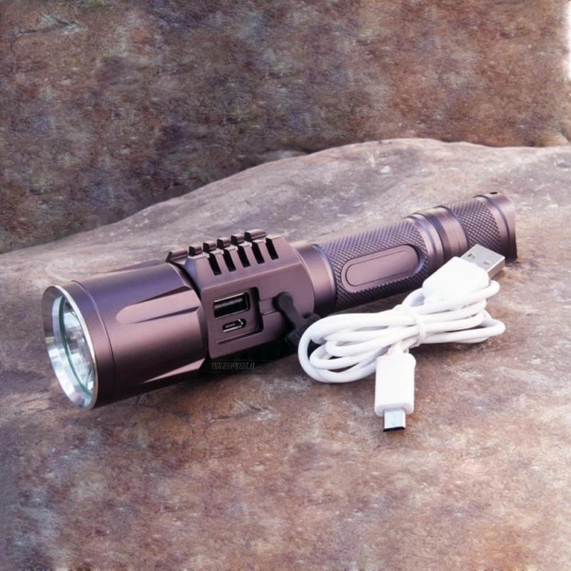 Evimdeyokyok Baretta Brs18 Oto Şarjlı T6 Led 3000 Lümen El Feneri