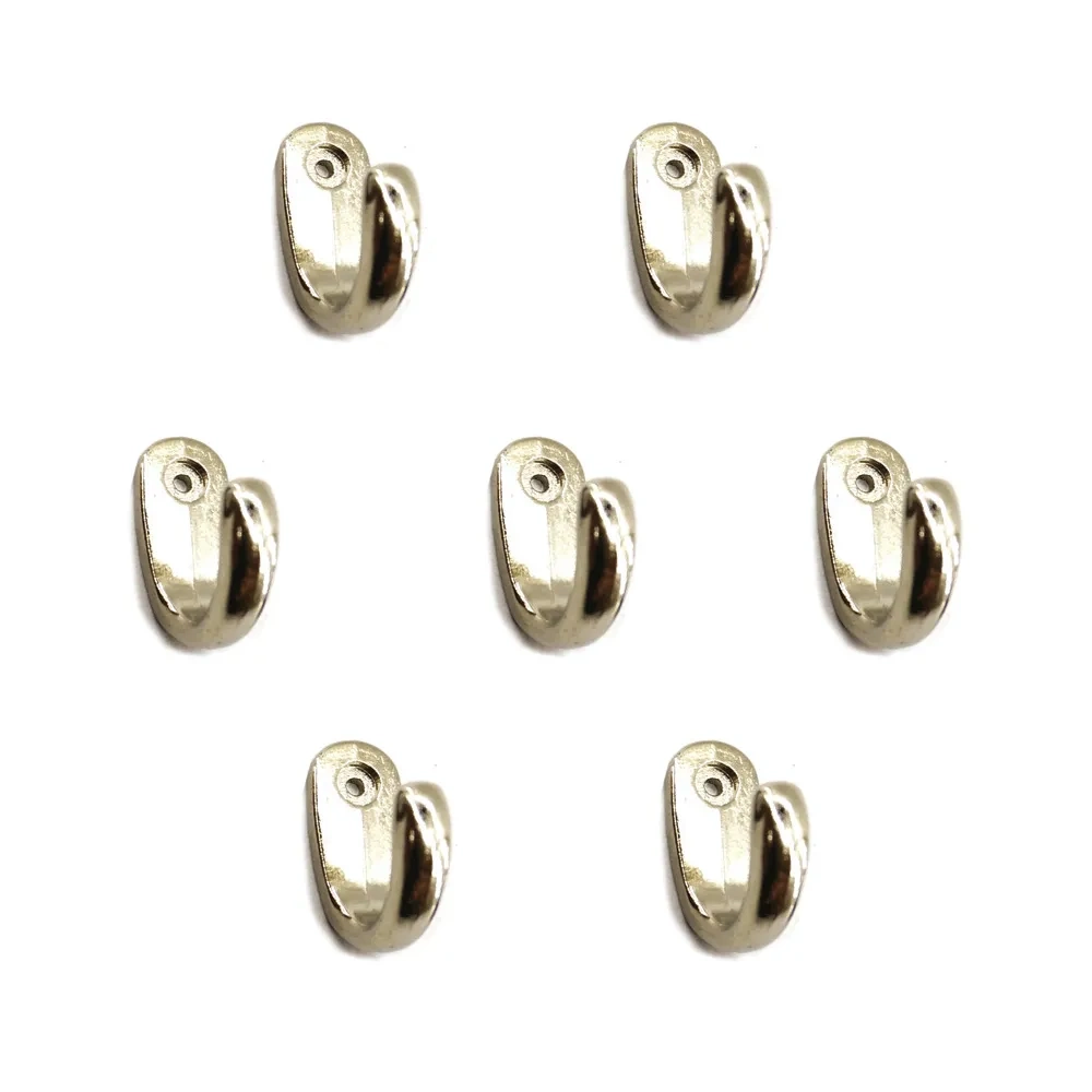 Evimdeyokyok Büyük Tekli Fincan Askı, Dekor Askısı - Nikel, 100 Adet, 12X23X30 Mm
