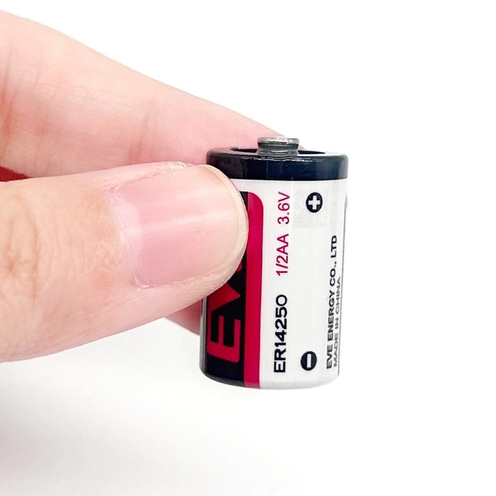 Evimdeyokyok Eve Er14250 1/2Aa Size 3.6V 1200 Mah Şarjsız Li-Socl2 Lithium Pil