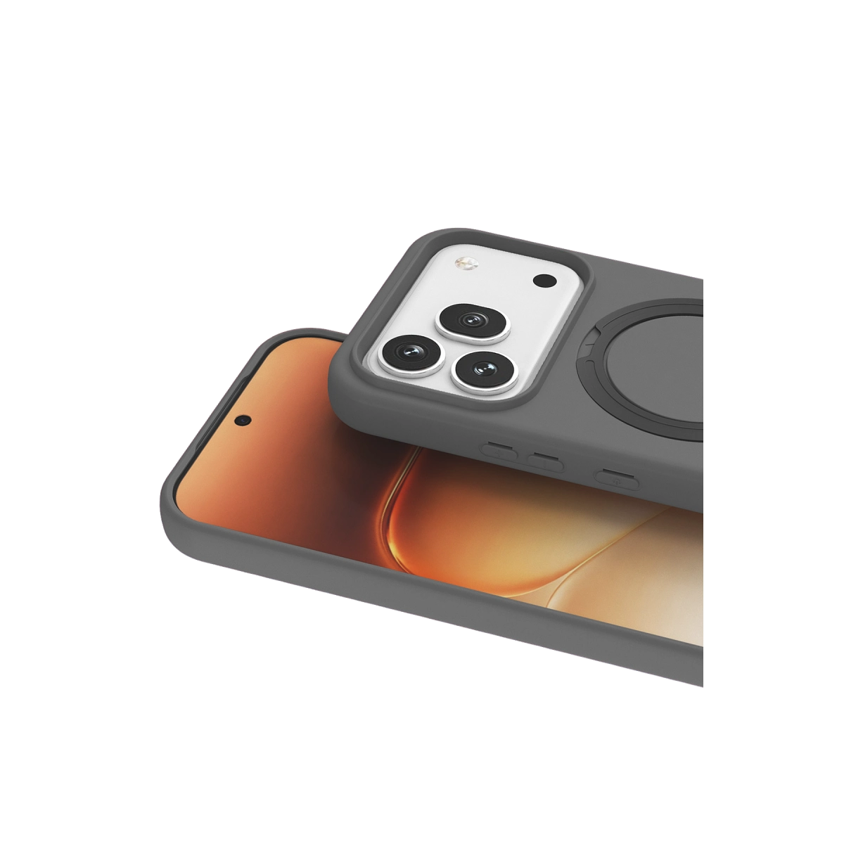 Evimdeyokyok Huawei Honor 600 Pro Regal Magsafe Standlı Kapak - Titan Gri