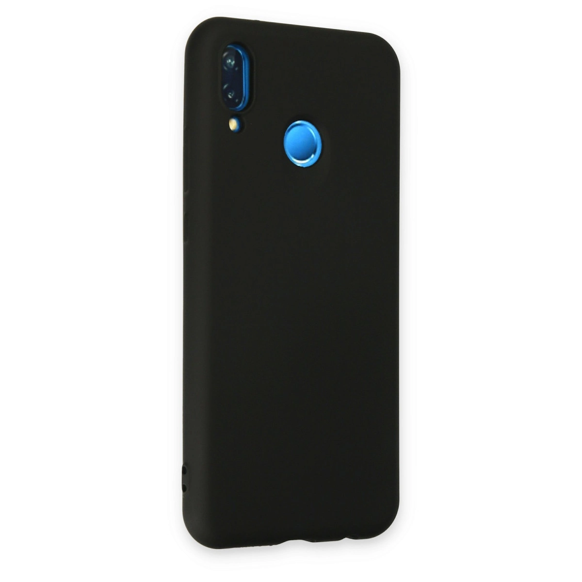 Evimdeyokyok Huawei P20 Lite Kılıf Nano İçi Kadife Silikon - Siyah