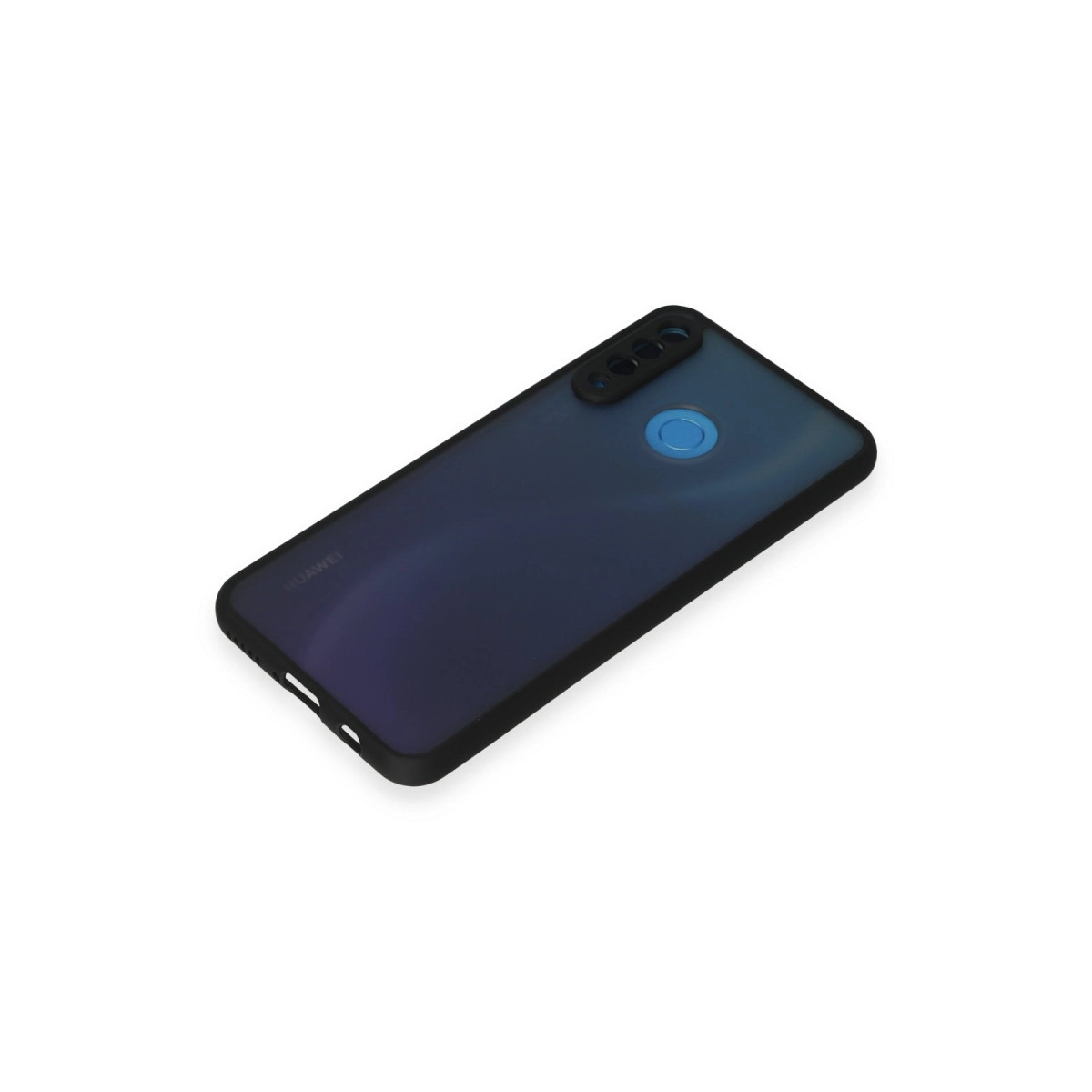 Evimdeyokyok Huawei P30 Lite Kılıf Montreal Silikon Kapak - Siyah