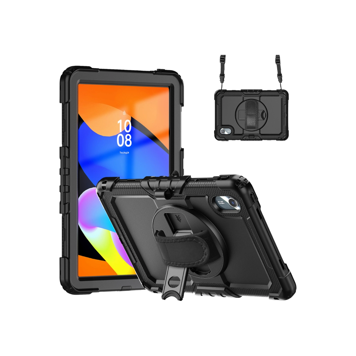 Evimdeyokyok Lenovo Tab M11 Tb330Fu Kılıf Amazing Tablet Kapak - Siyah