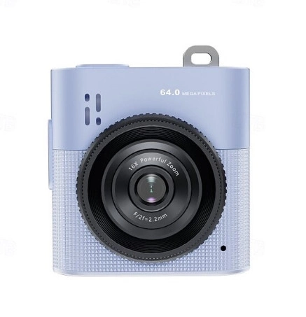 Evimdeyokyok Mini Dijital Kamera 64Mp 16X Digital Zoom Retro Vintage 1.4’’Ekranlı Video Kamera Taşınabilir Tasarı