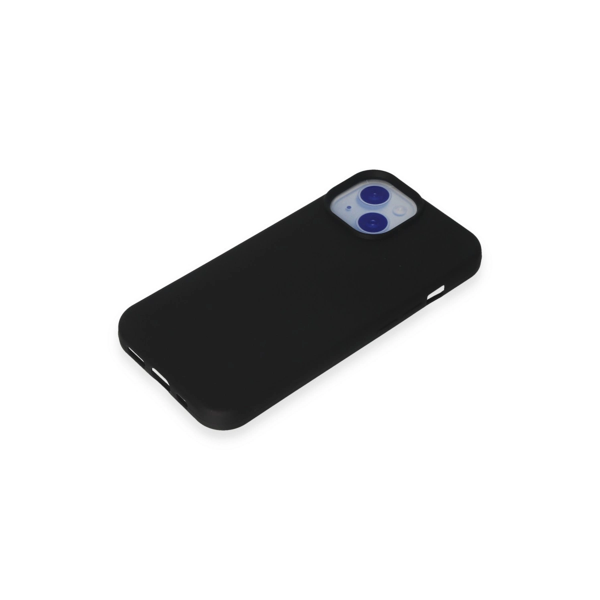 Evimdeyokyok Newface Apple İphone 15 Kılıf Nano İçi Kadife Silikon - Siyah