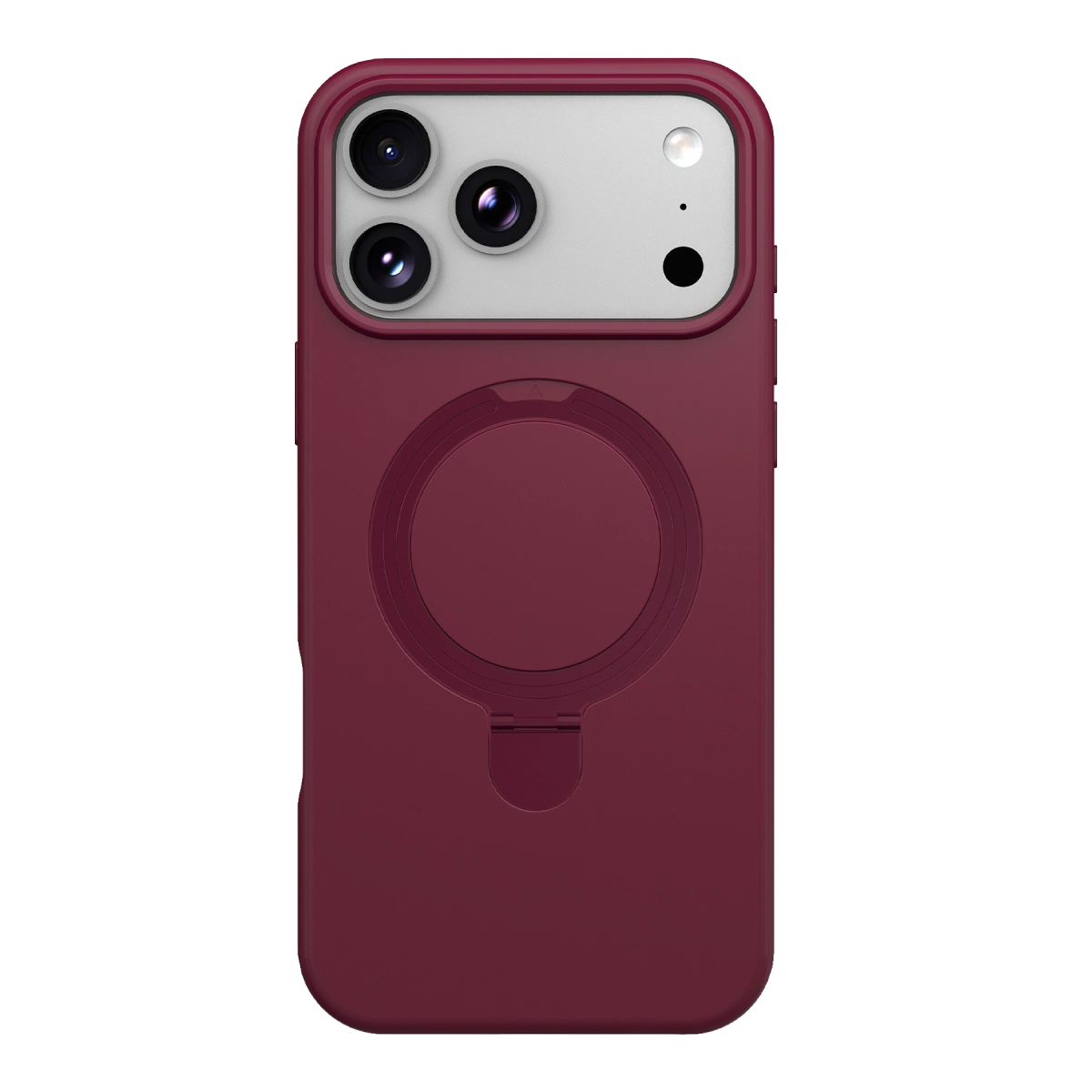 Evimdeyokyok Newface Apple İphone 18 Pro Max Regal Magsafe Standlı Kapak - Bordo