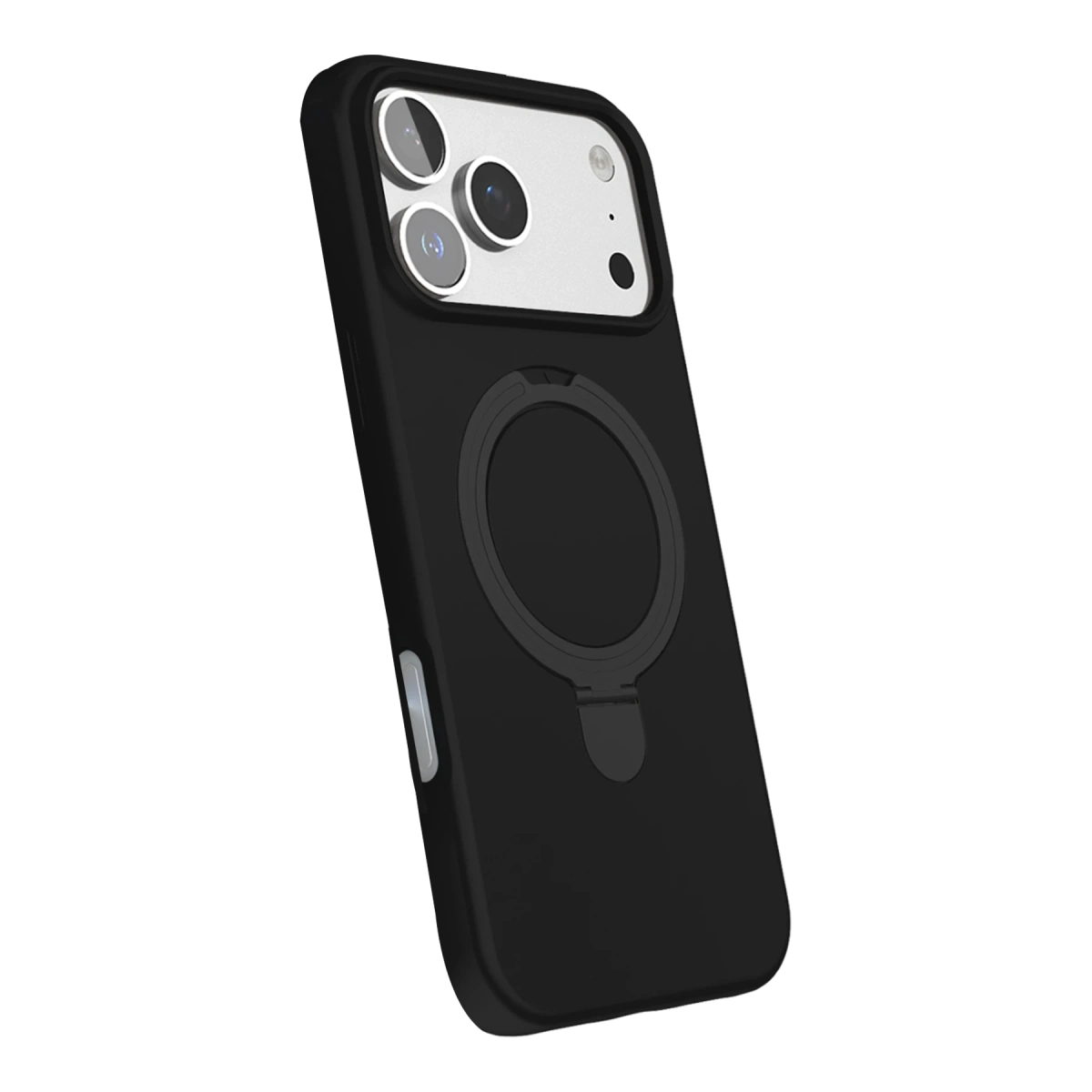 Evimdeyokyok Newface Apple İphone 18 Pro Regal Magsafe Standlı Kapak - Siyah