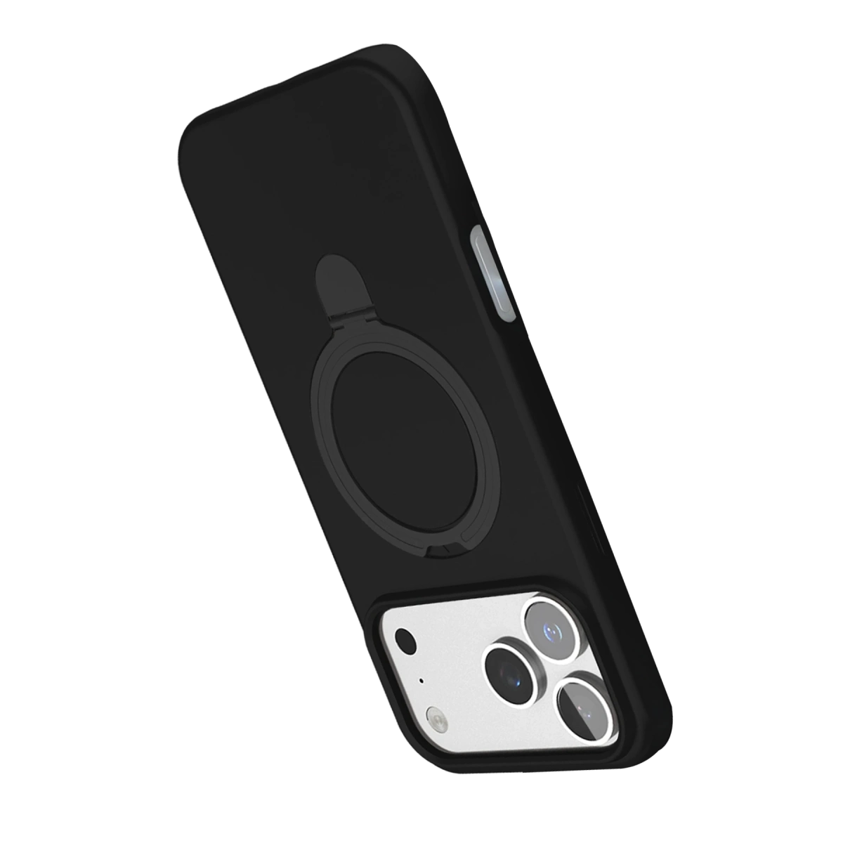 Evimdeyokyok Newface Apple İphone 18 Pro Regal Magsafe Standlı Kapak - Siyah