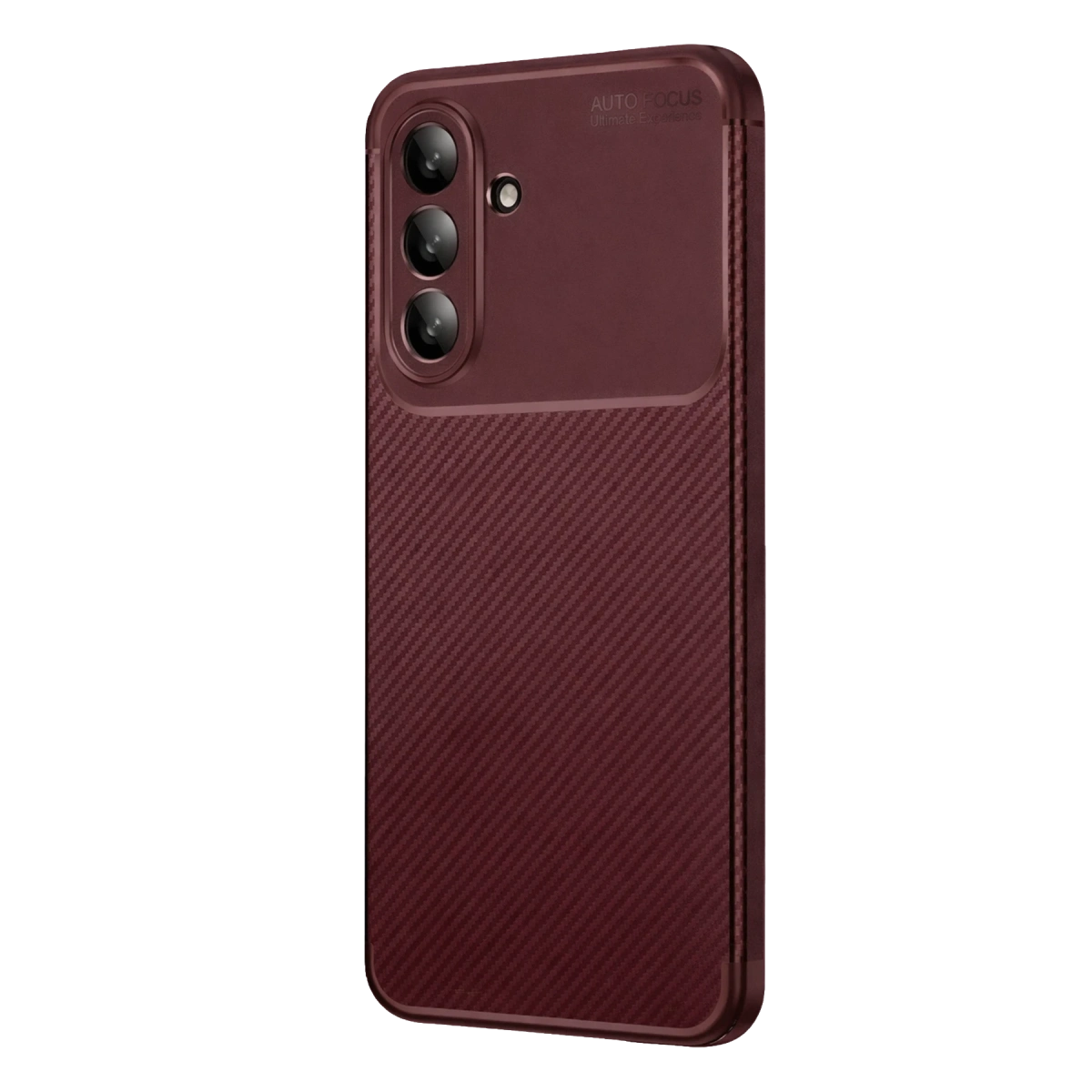 Evimdeyokyok Newface Samsung Galaxy S26 Fe Auto Focus Karbon Kapak - Bordo