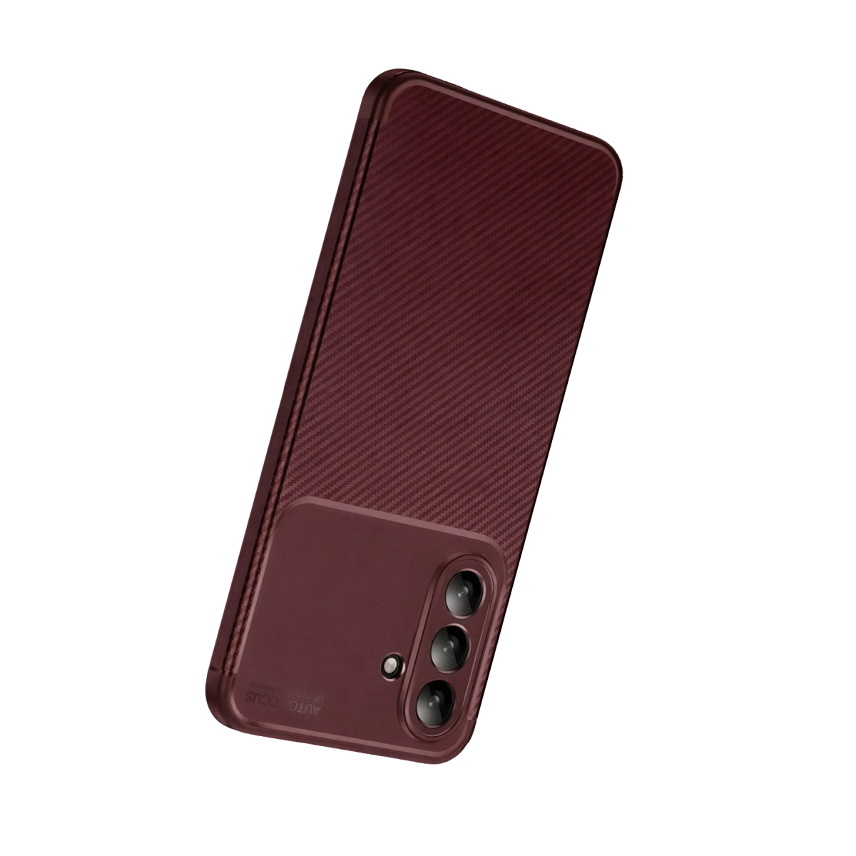 Evimdeyokyok Newface Samsung Galaxy S26 Fe Auto Focus Karbon Kapak - Bordo