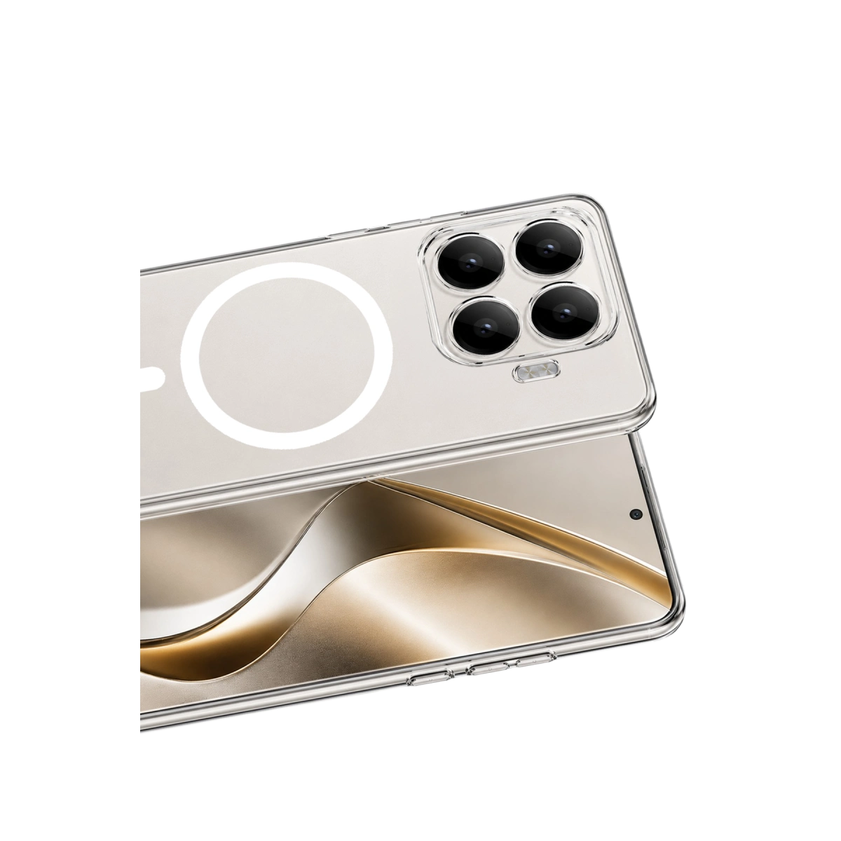Evimdeyokyok Newface Xiaomi Mi 17T Pro Combo Sert Şeffaf Magsafe Kapak - Şeffaf