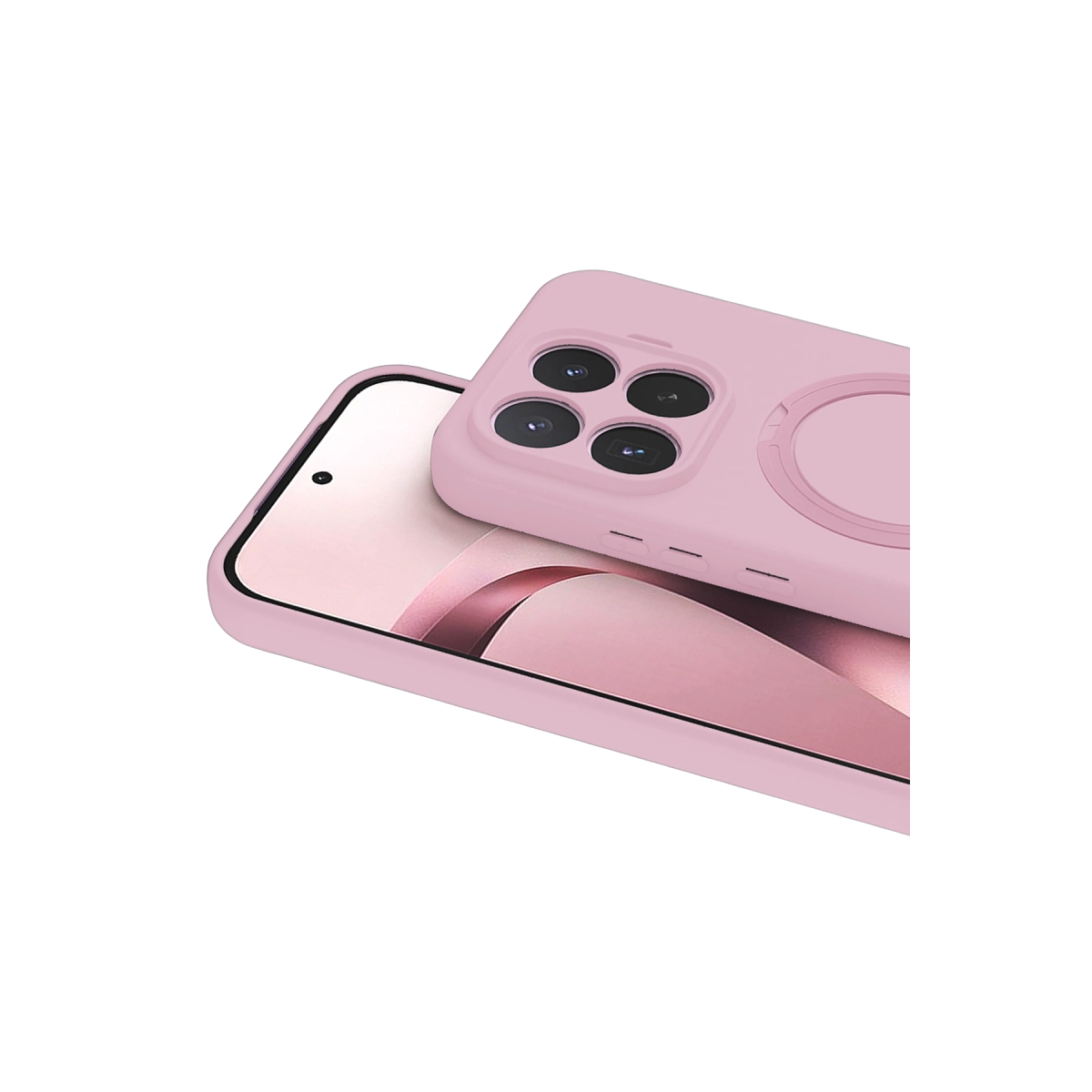 Evimdeyokyok Newface Xiaomi Mi 17T Pro Regal Magsafe Standlı Kapak - Açık Pembe